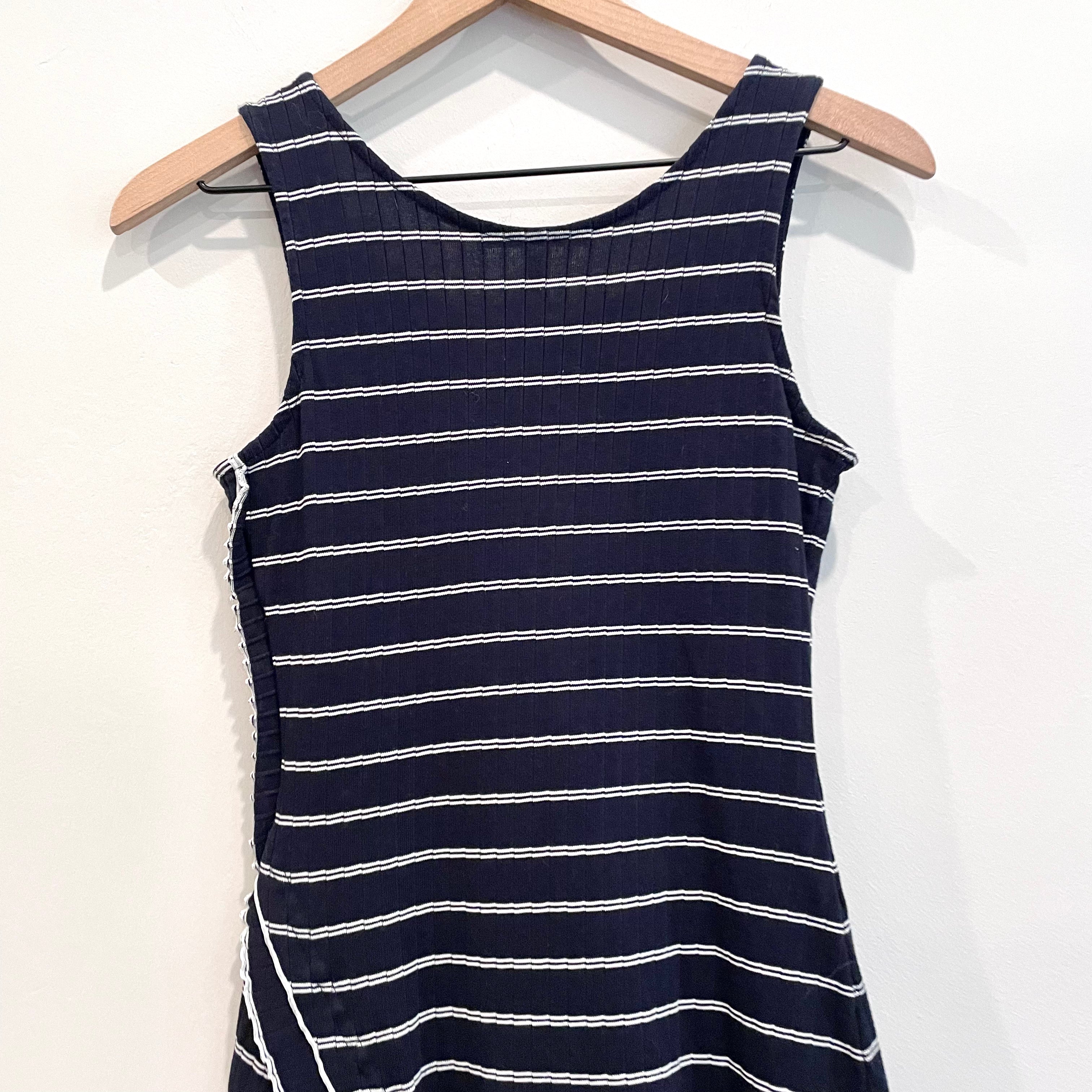 Striped Sleeveless Dress