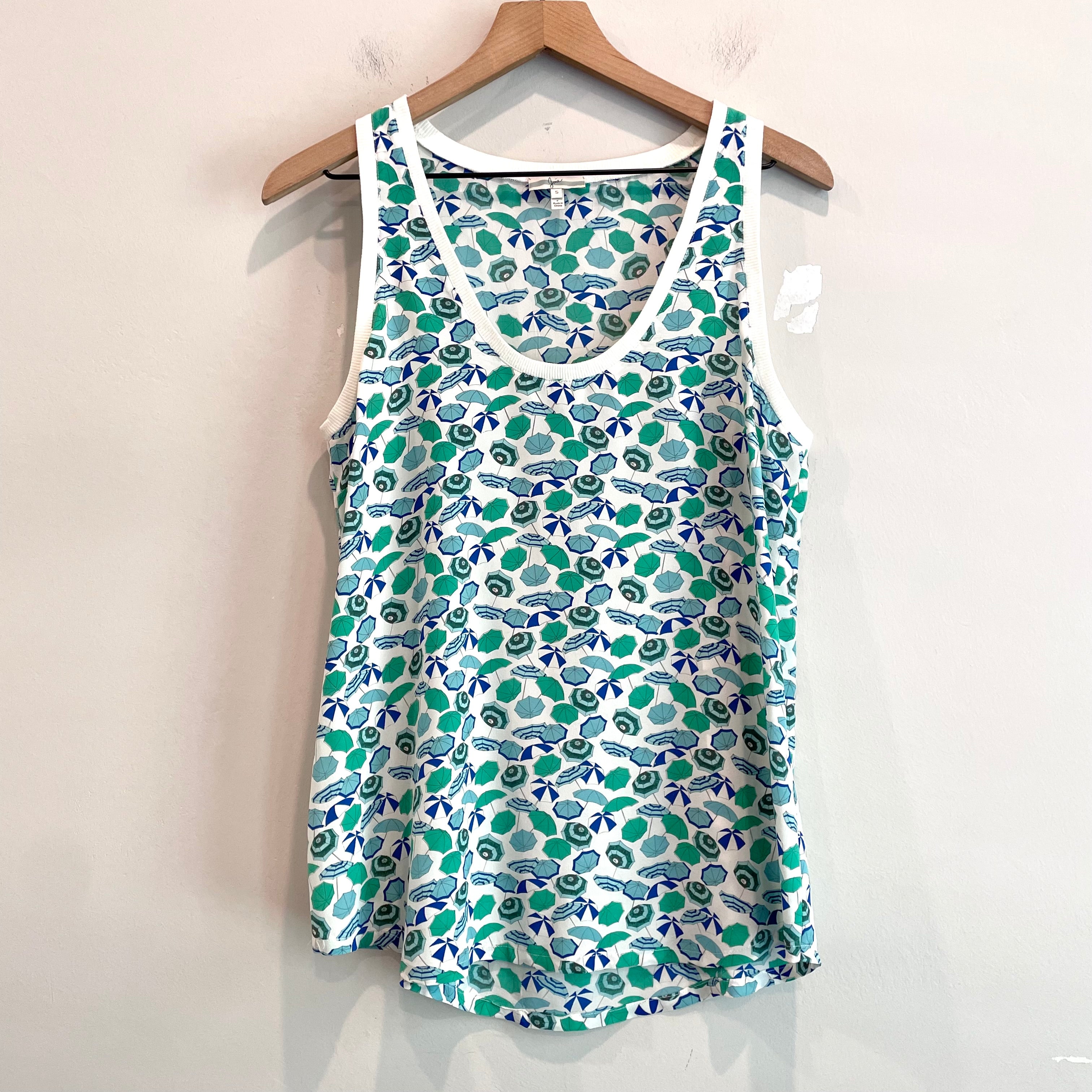 Silk Umbrella Tank Top