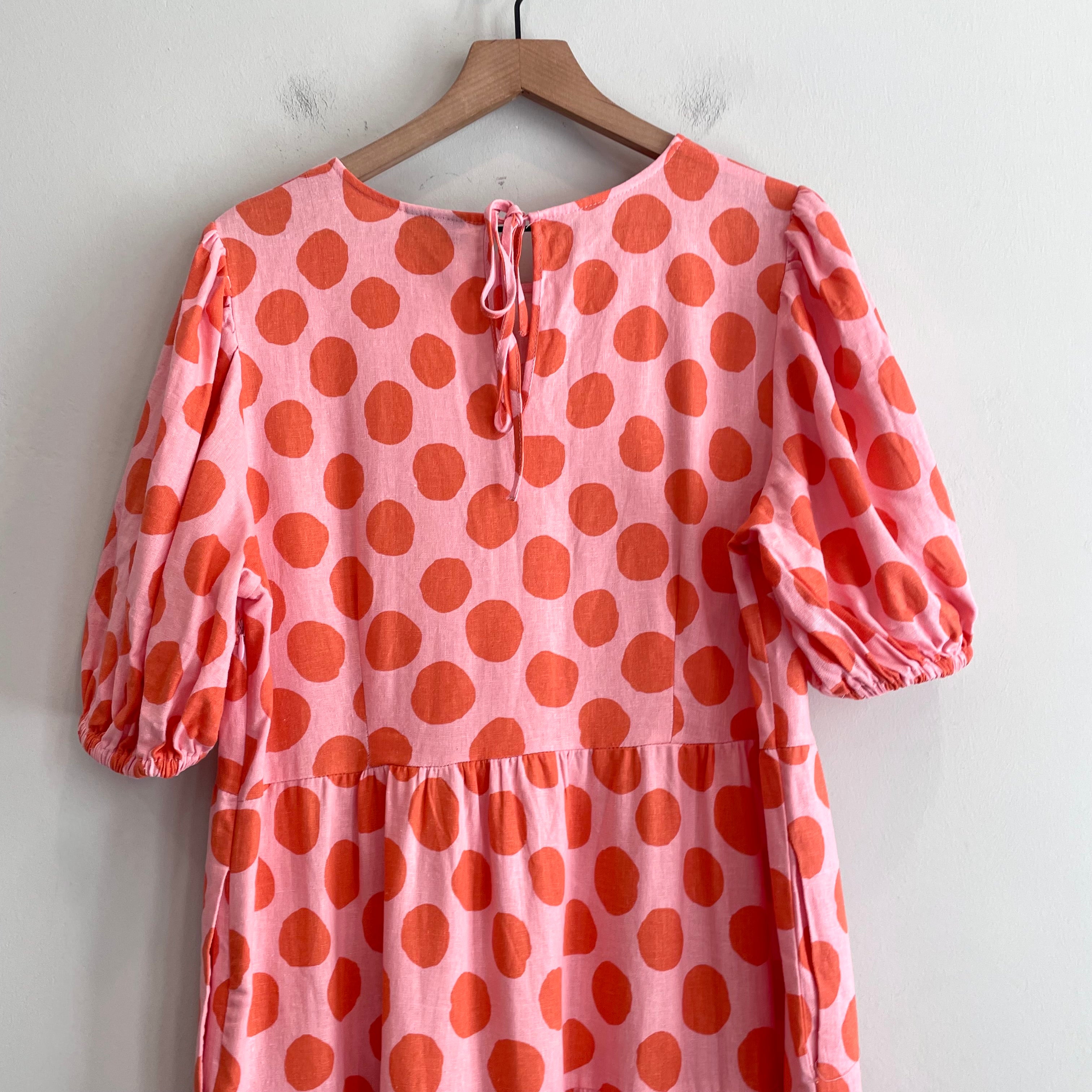 Polka Dot Maxi Dress