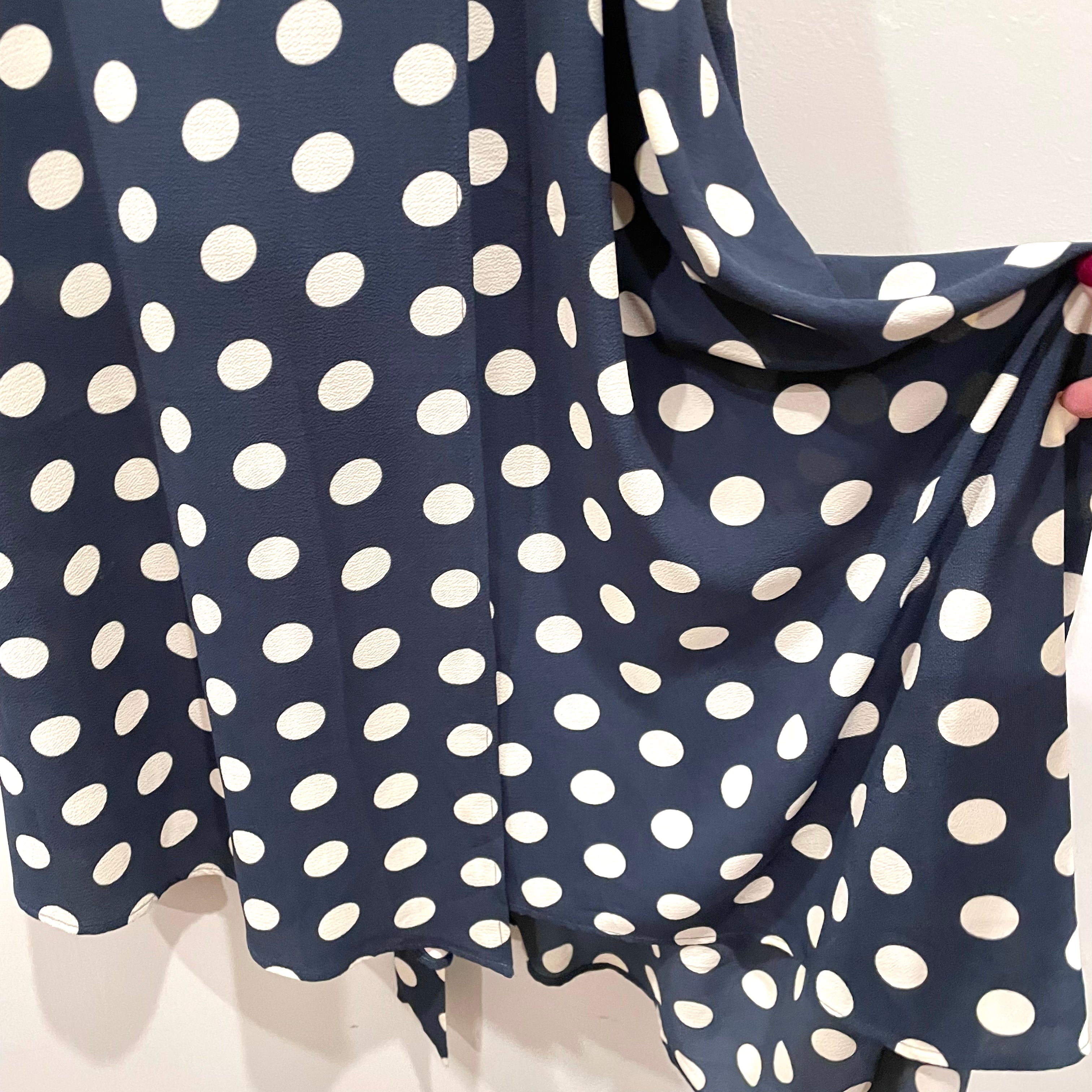 Polka Dot Wrap Dress