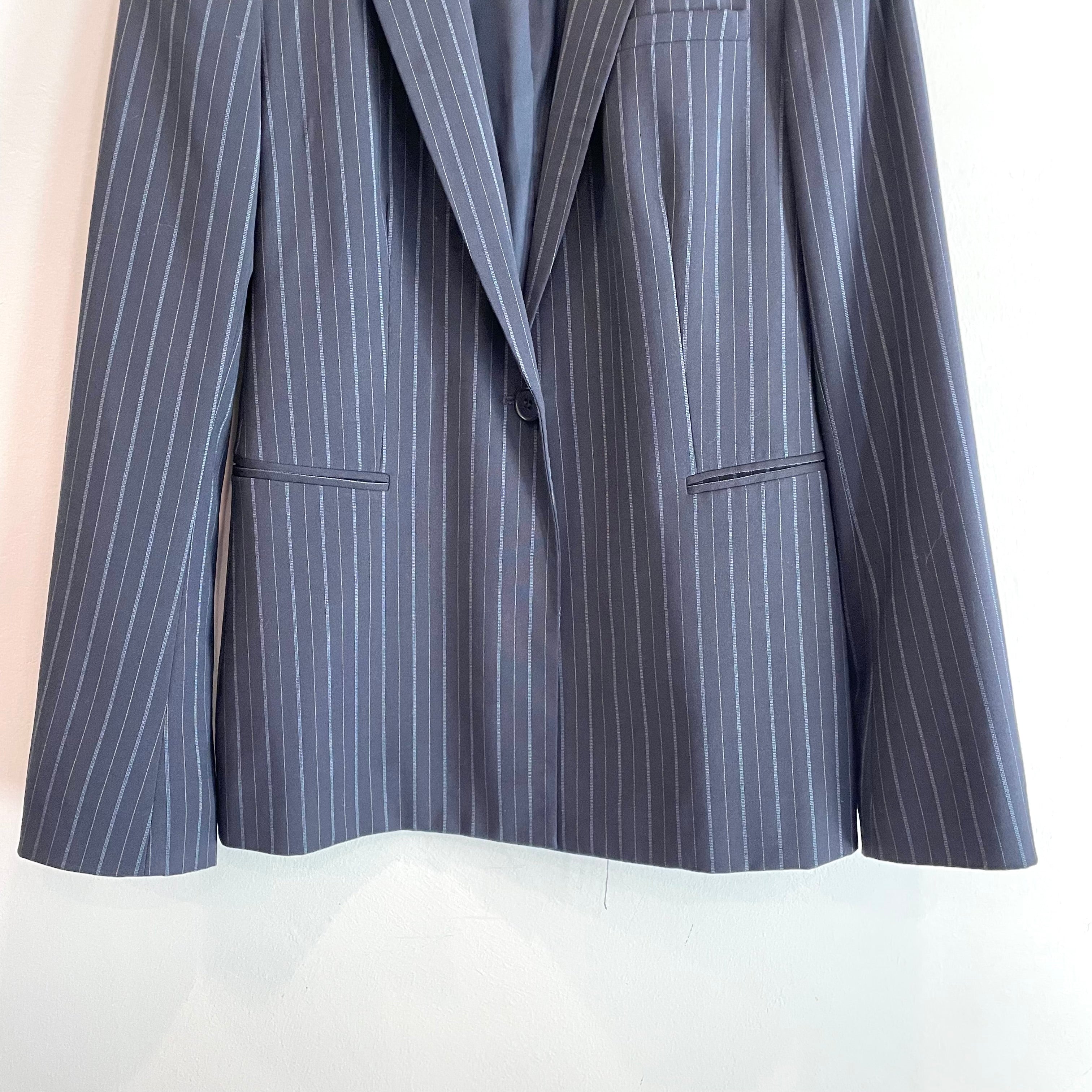 Striped 2 PC Suit Set