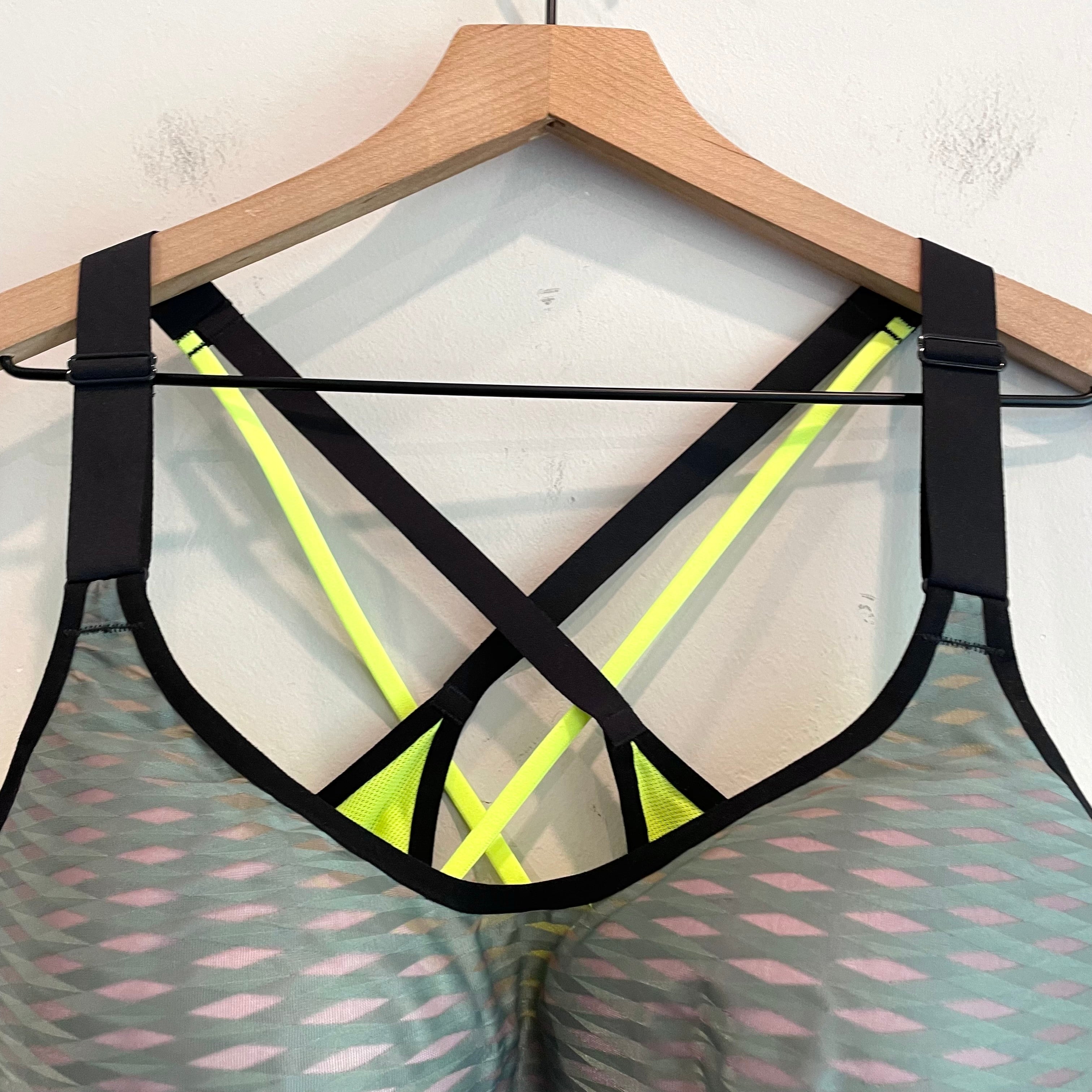 Molded Cup Strappy Back Sports Bra