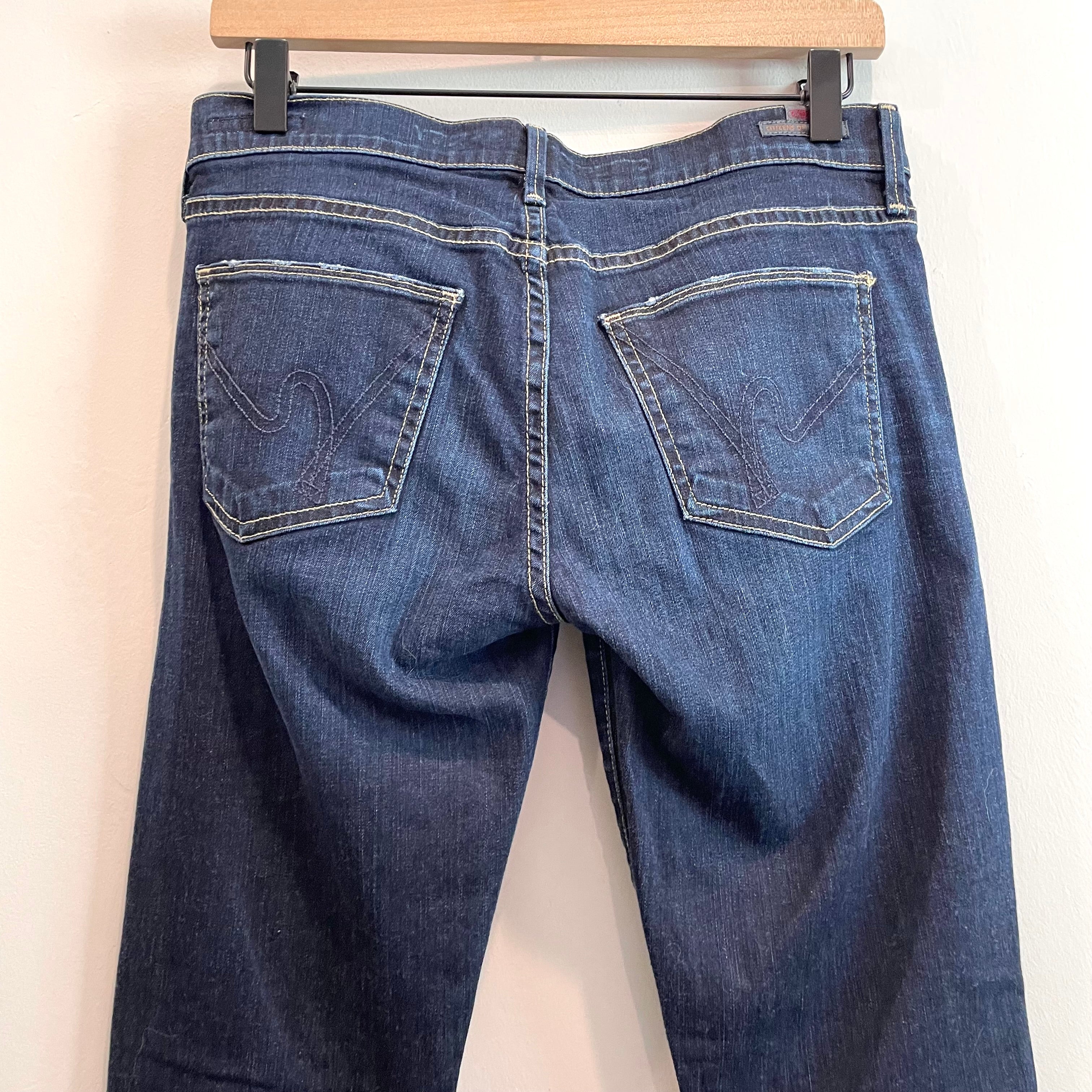 Low Rise Straight Leg Jeans