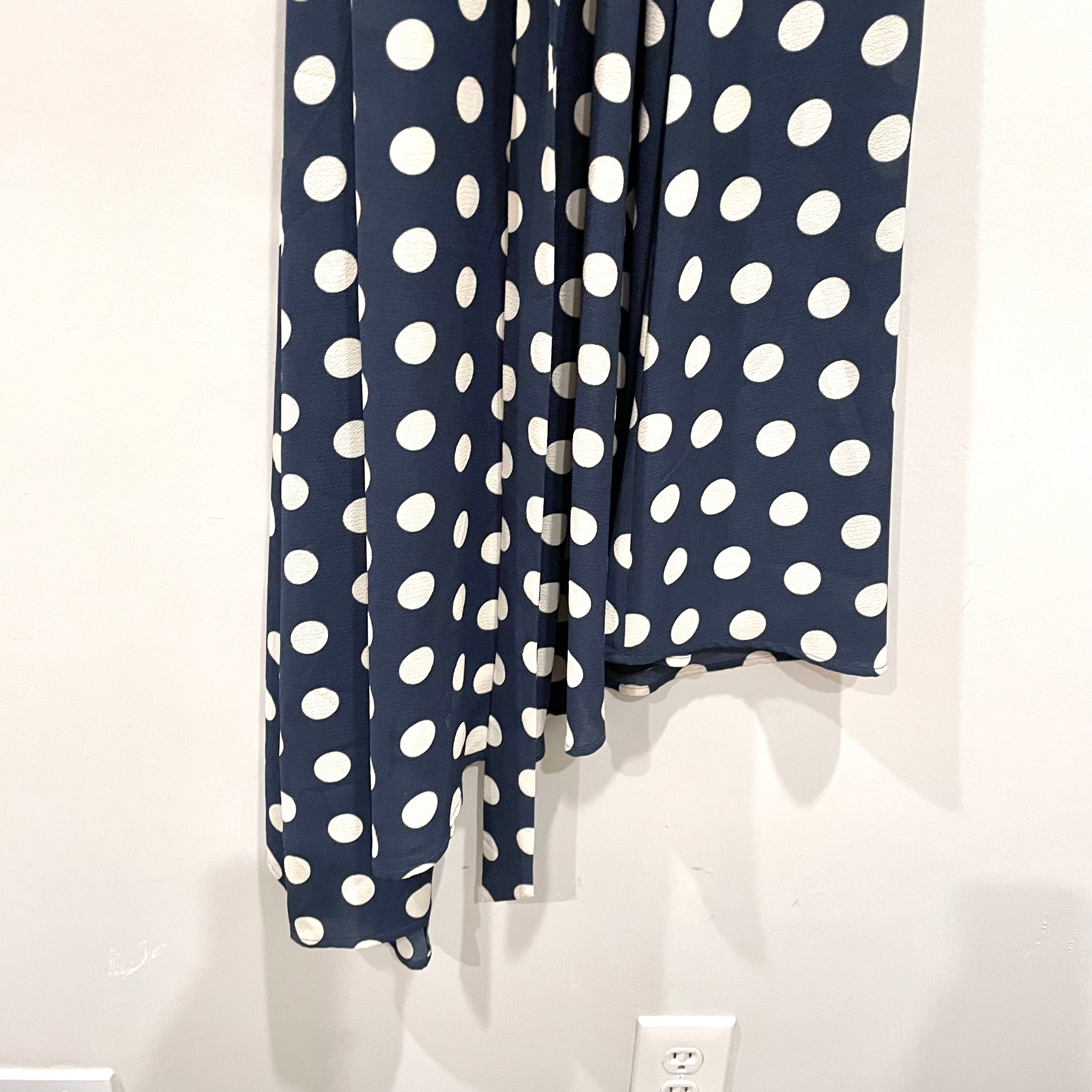 Polka Dot Wrap Dress