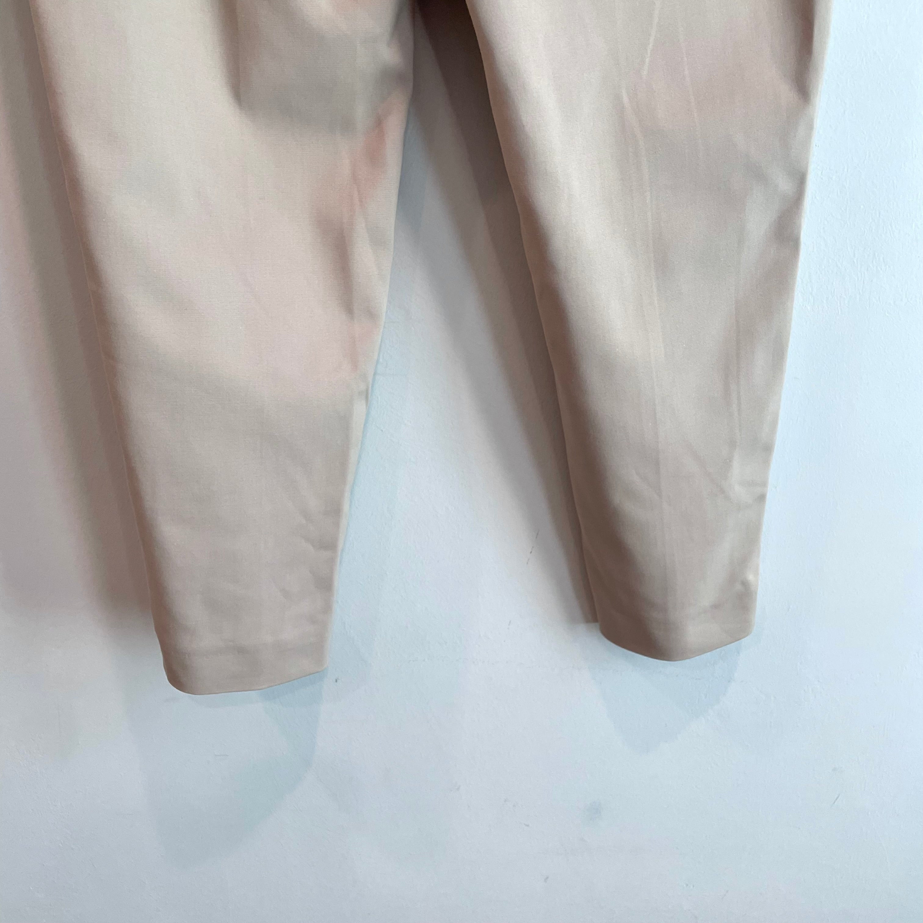 Front Seam Side Zip Pants