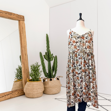 Butterfly Floral Dress Top