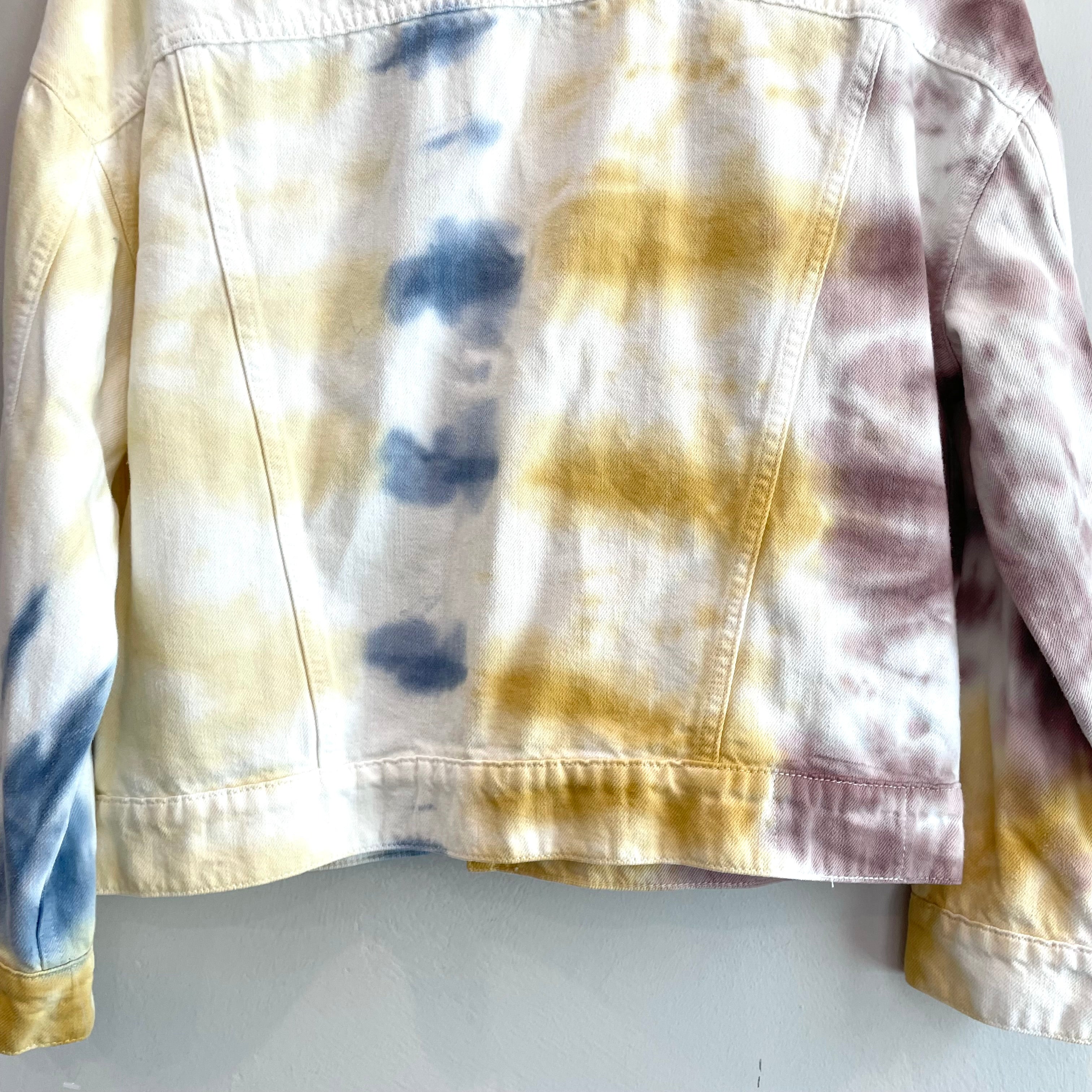 Tie Dye Denim Jean Jacket