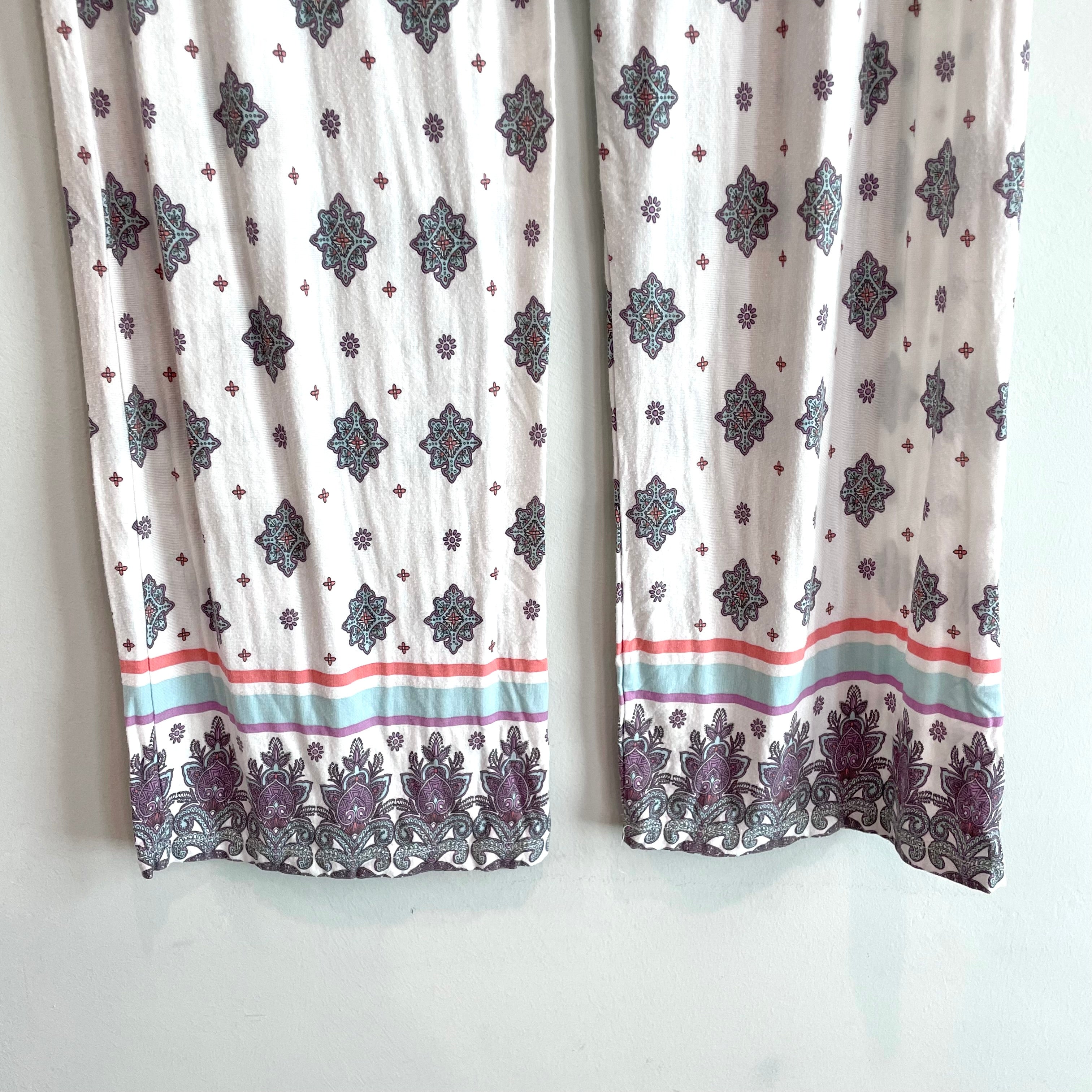 Medallion Print Pajama Pants