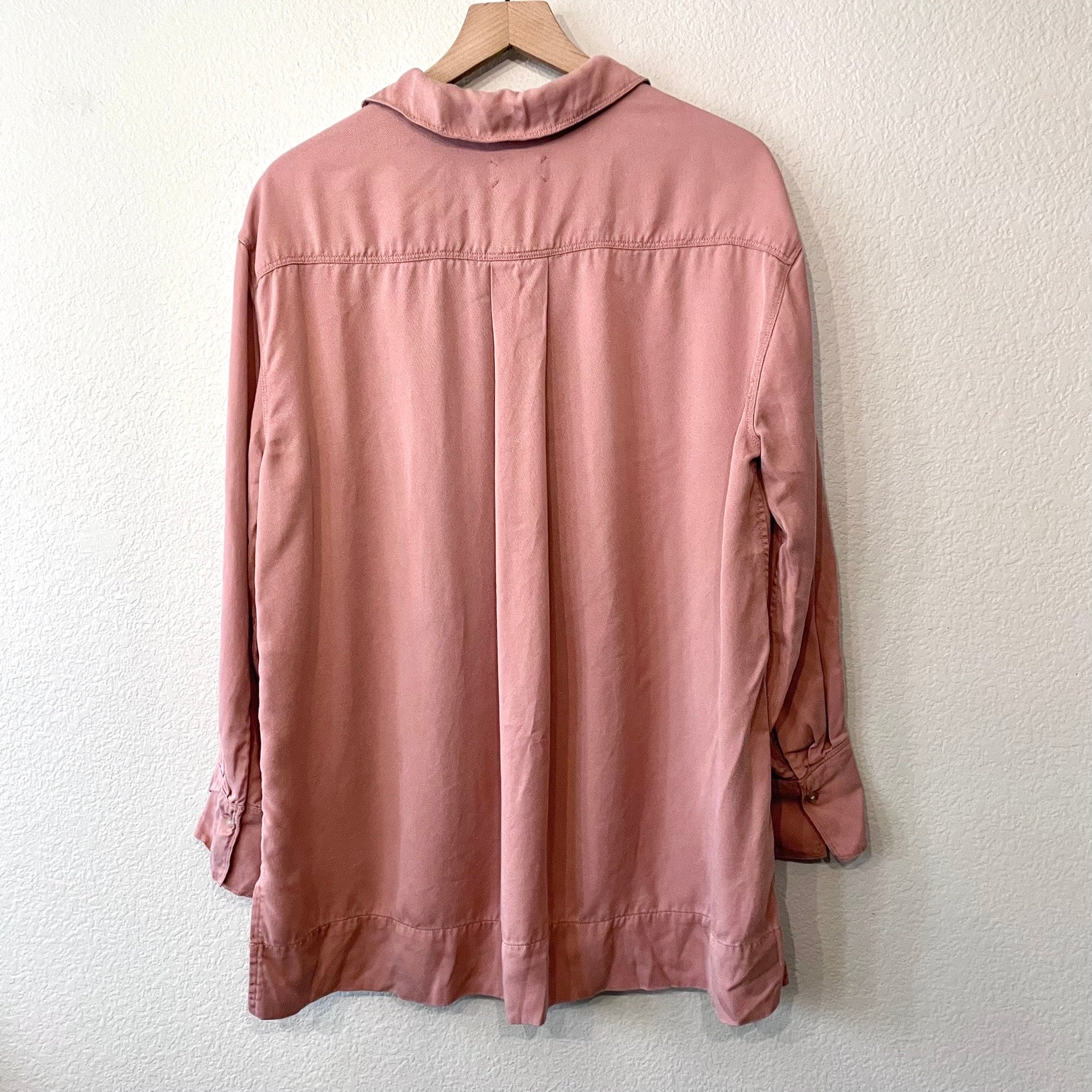 Long Sleeve V-Neck Blouse