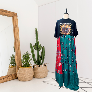 Upcycled Band Tee Dress