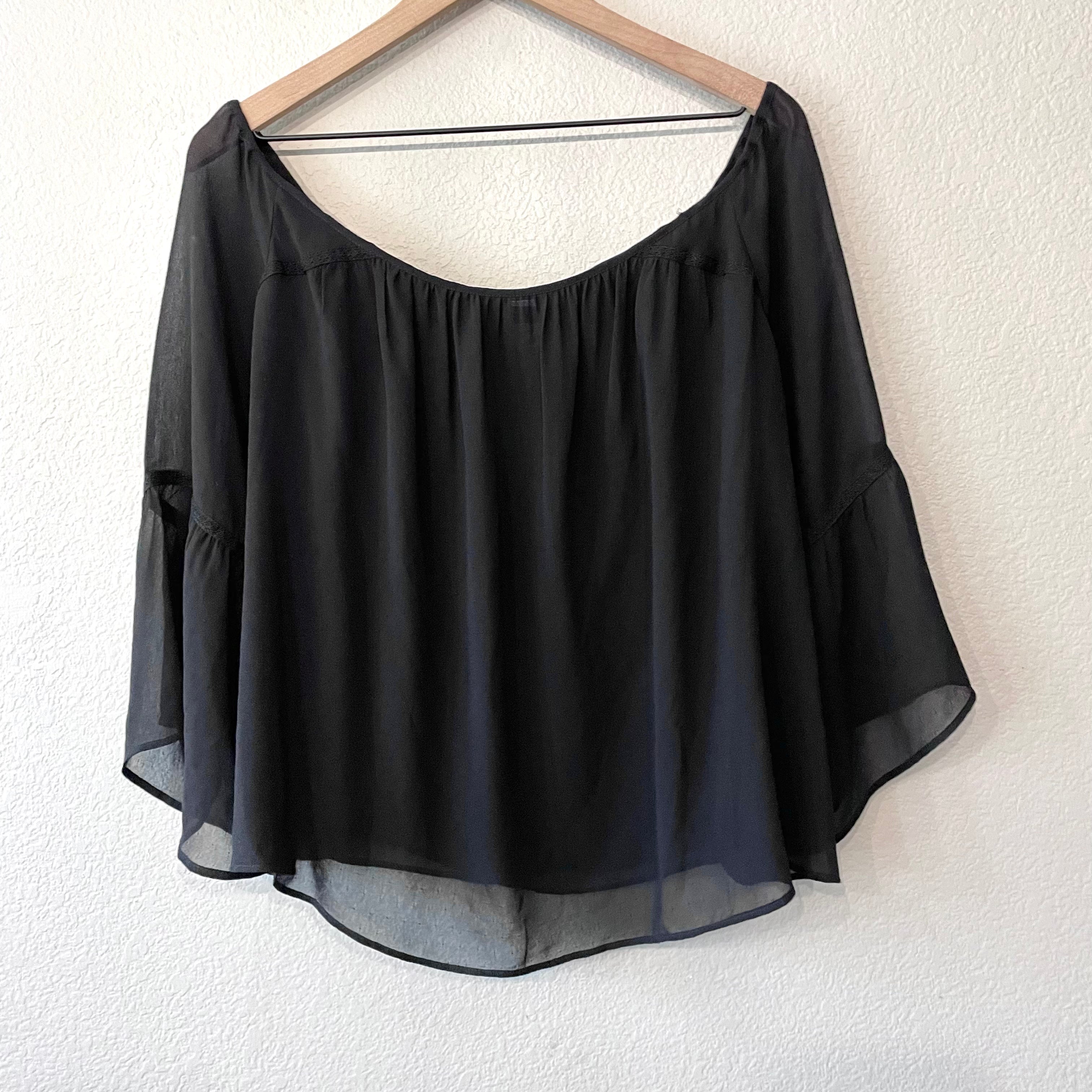 Flowy Flare Sleeve Top