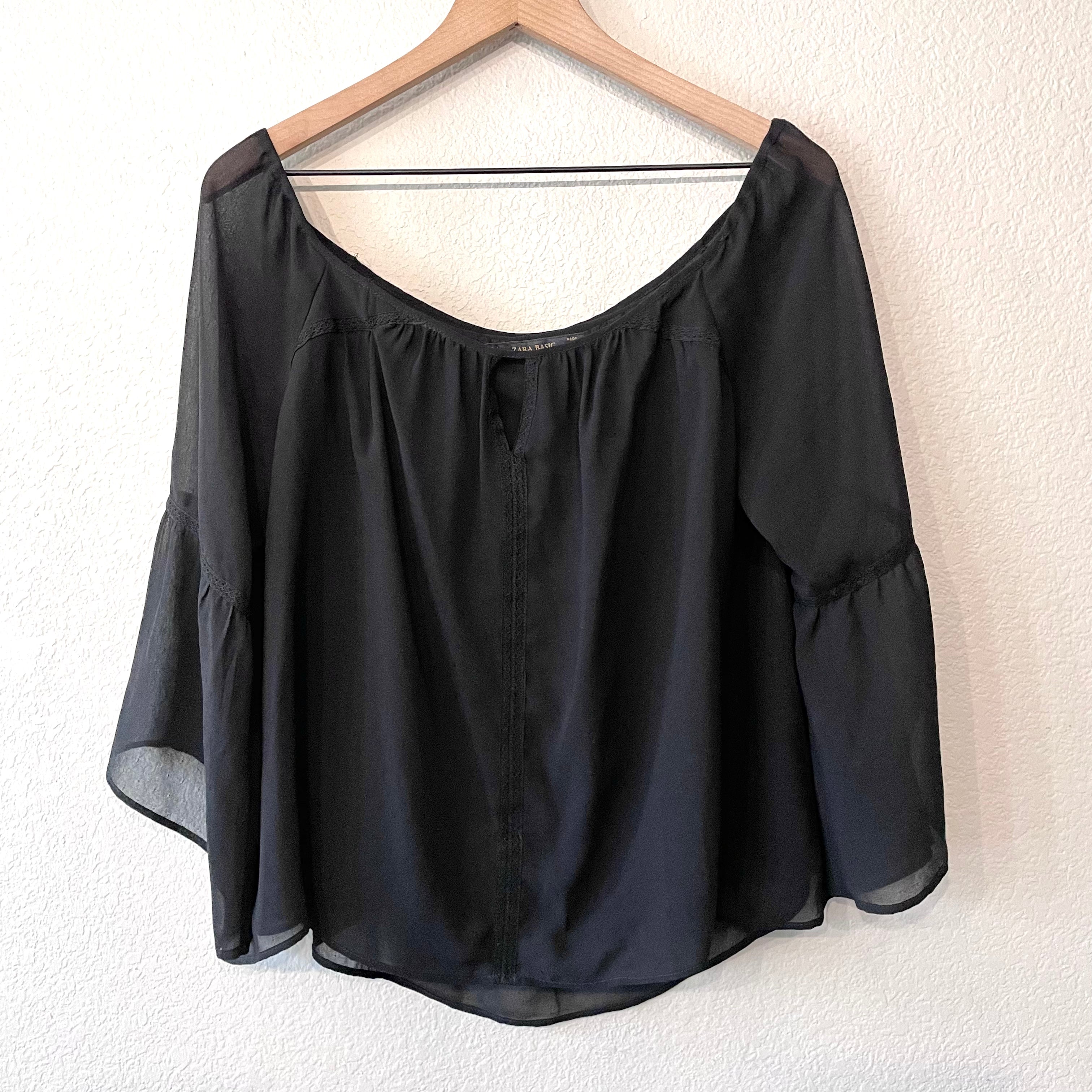 Flowy Flare Sleeve Top