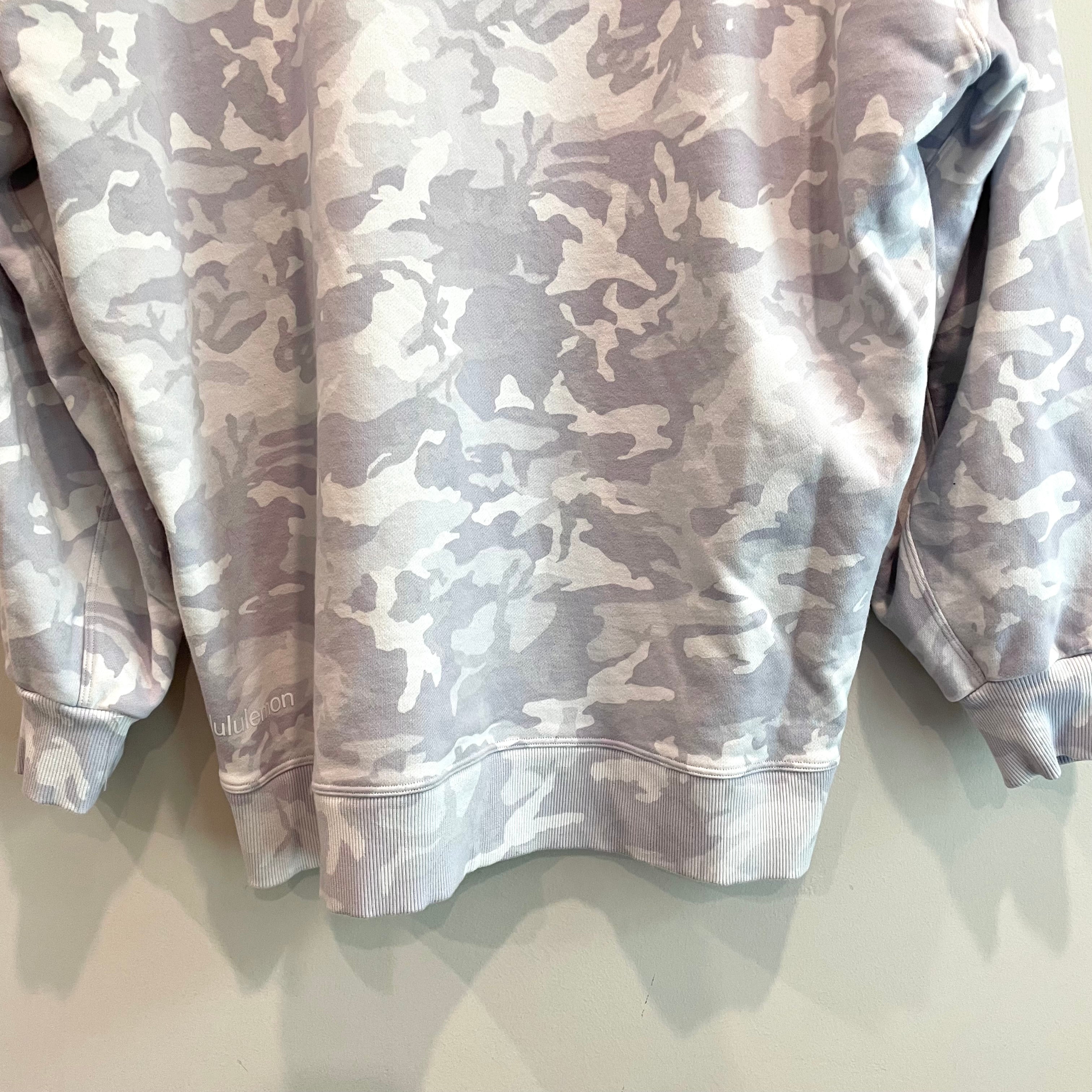 Camo Oversized Sweatshirt