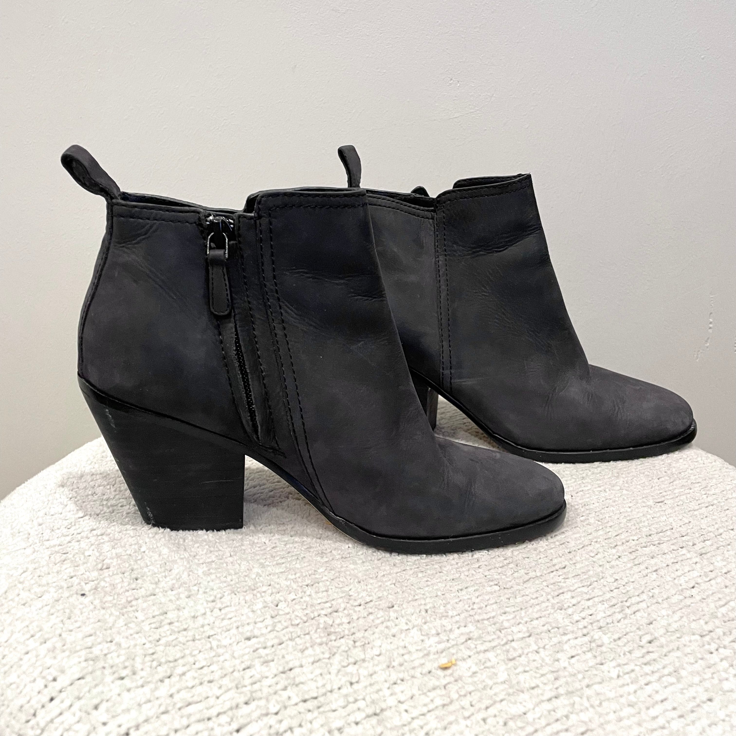 Suede Ankle Boots