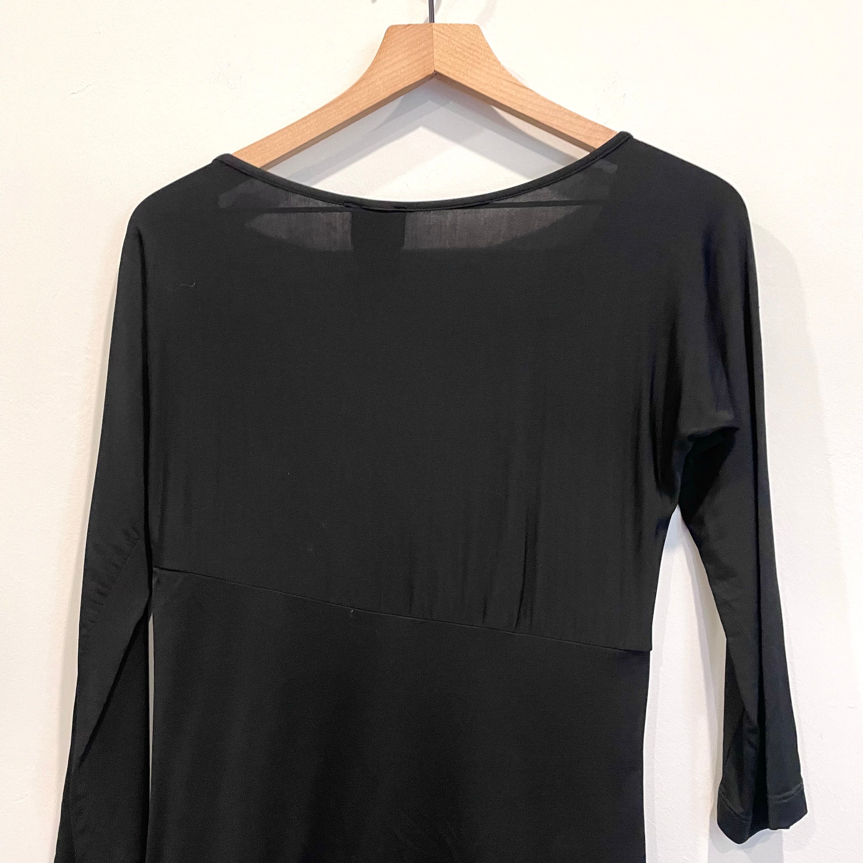 Stretch Asymmetrical Neck Top