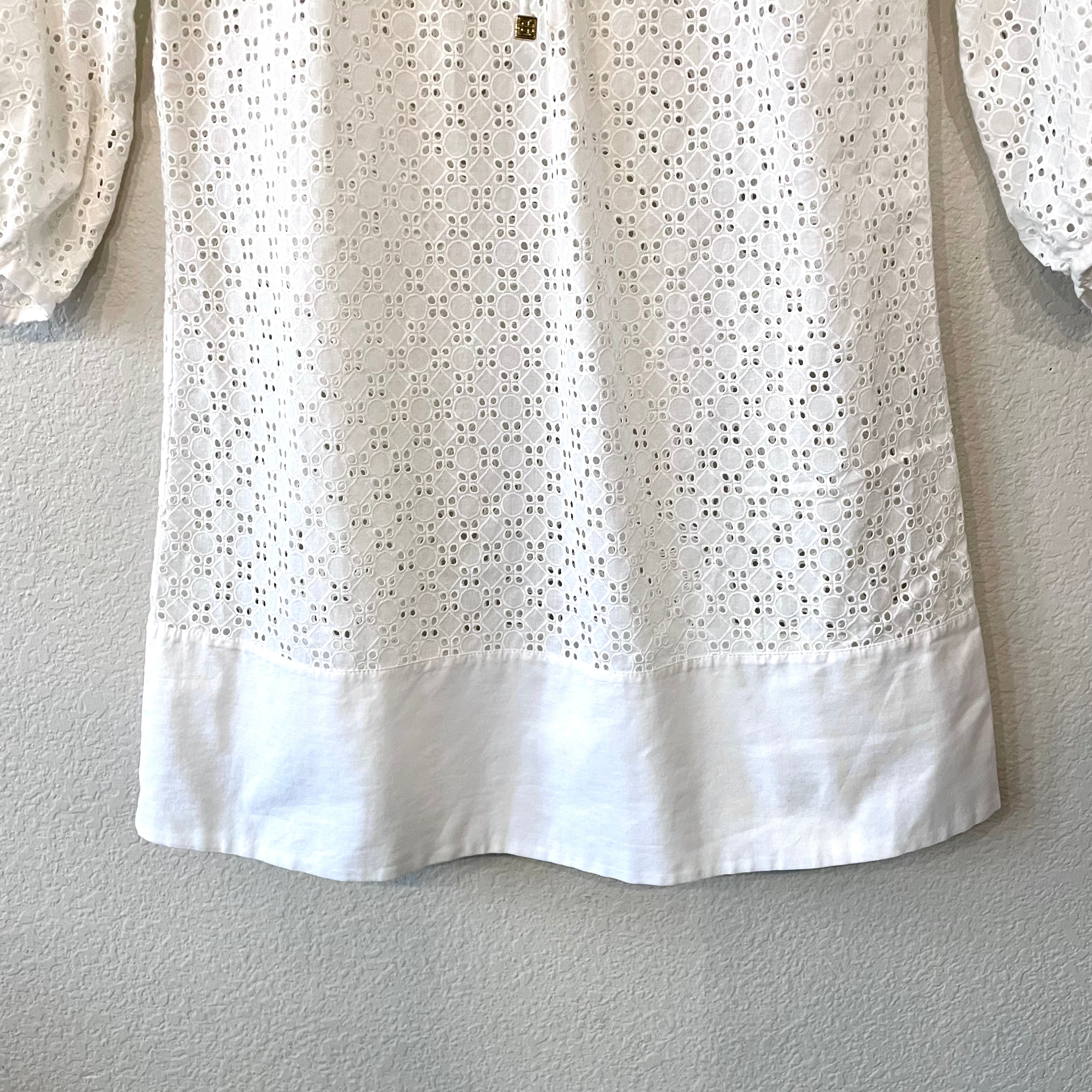 Lace Overlay Tunic