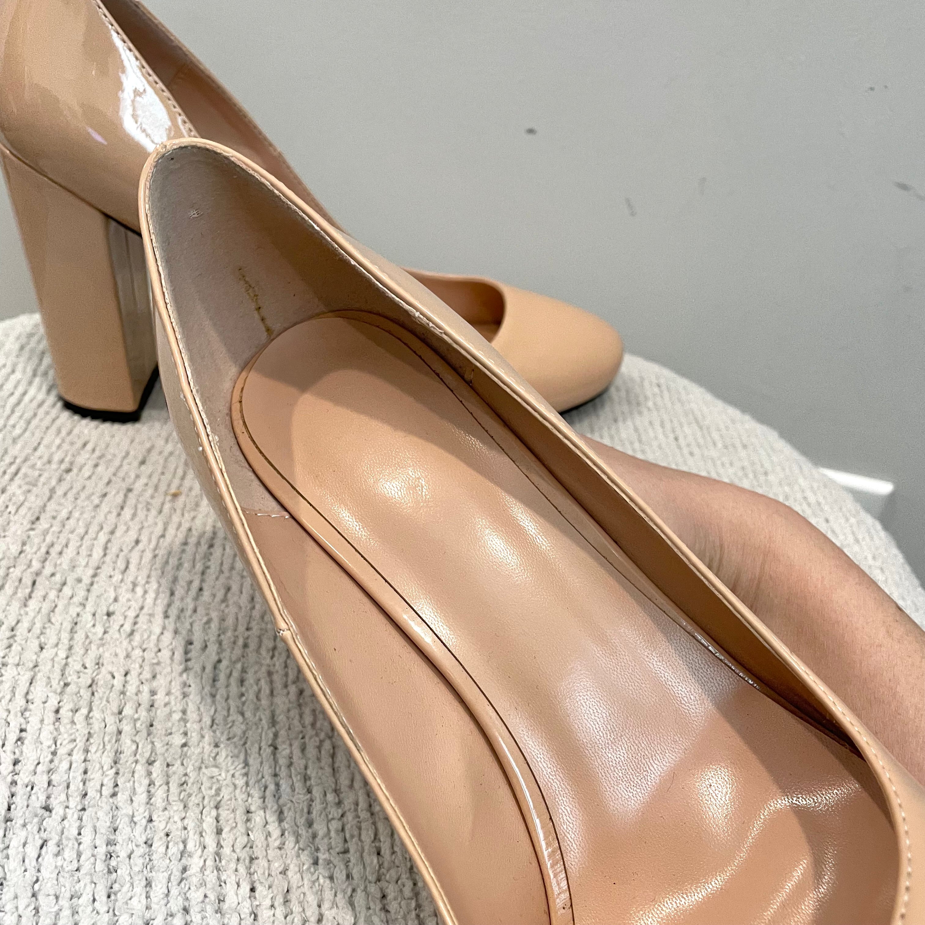 Patent Faux Leather Pump