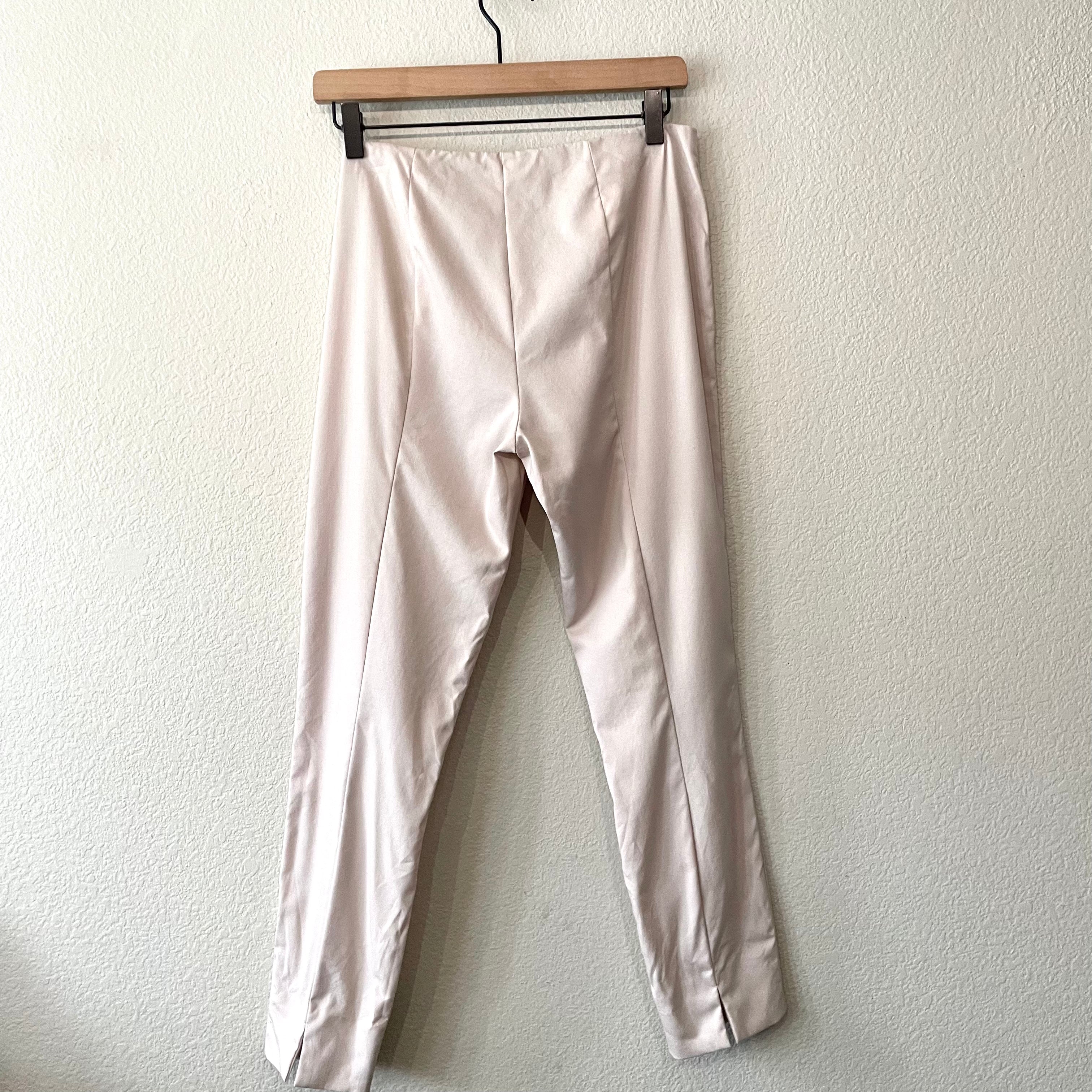 Seam Crop Slim Pants