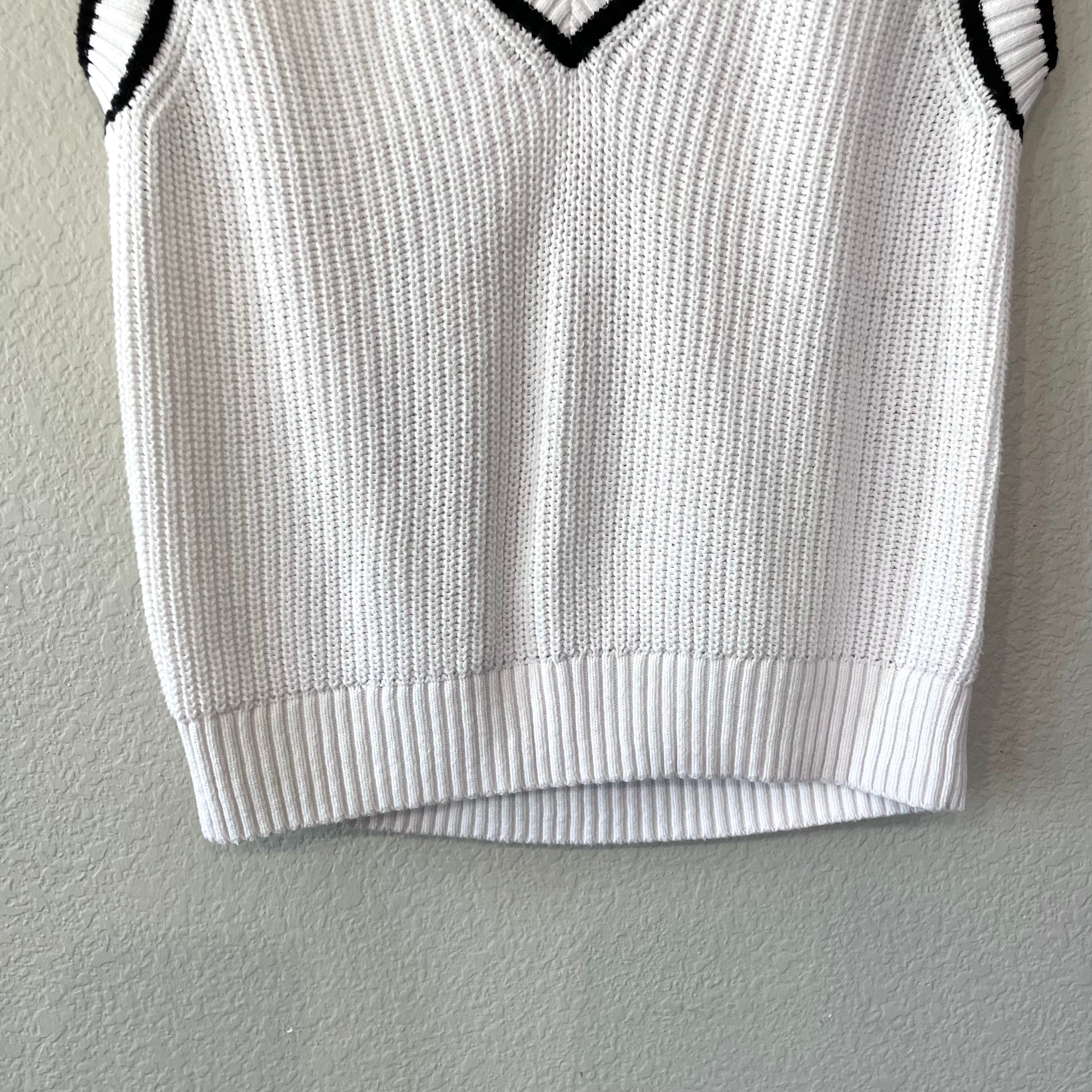 Sleeveless Sweater Vest