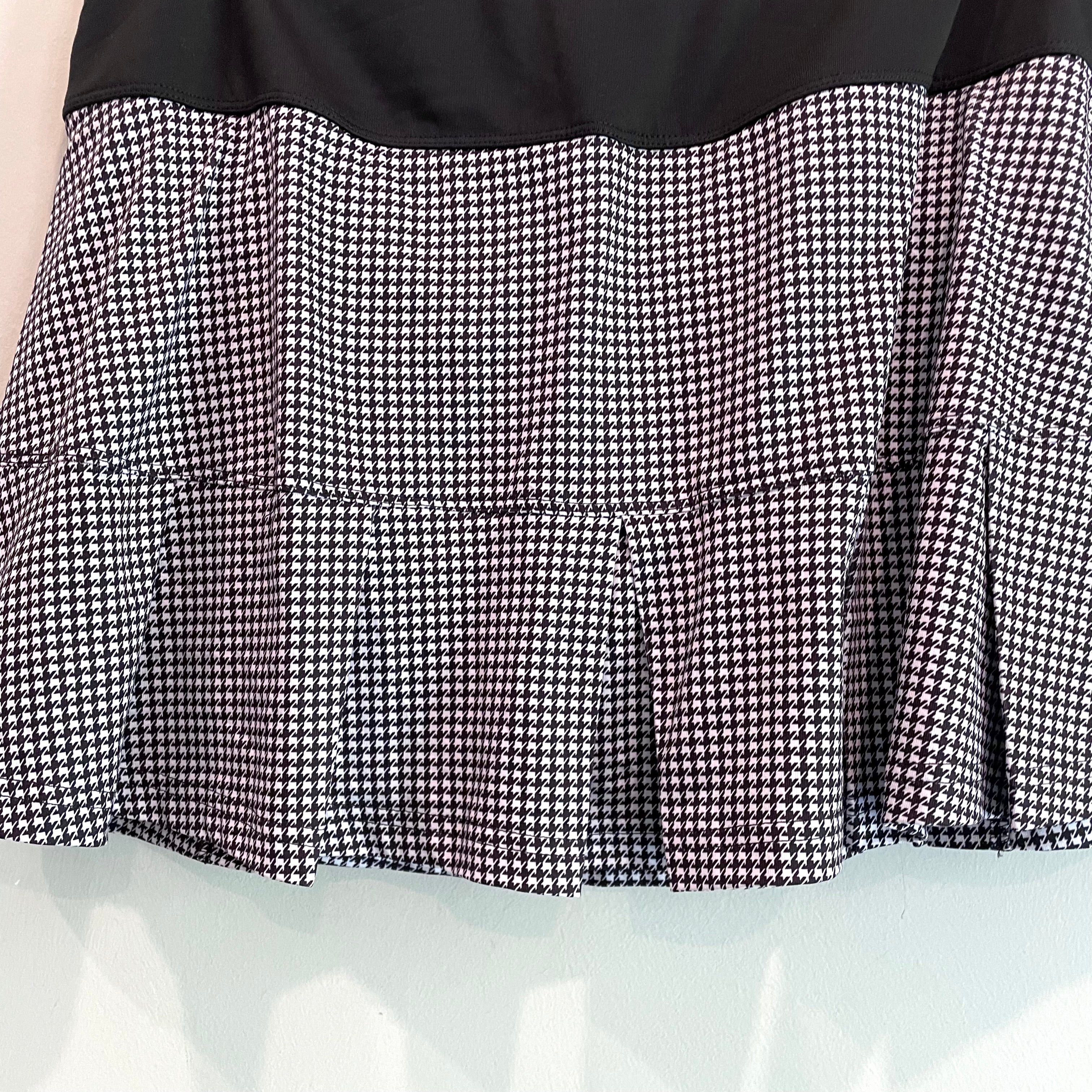 Houndstooth Tennis Skort