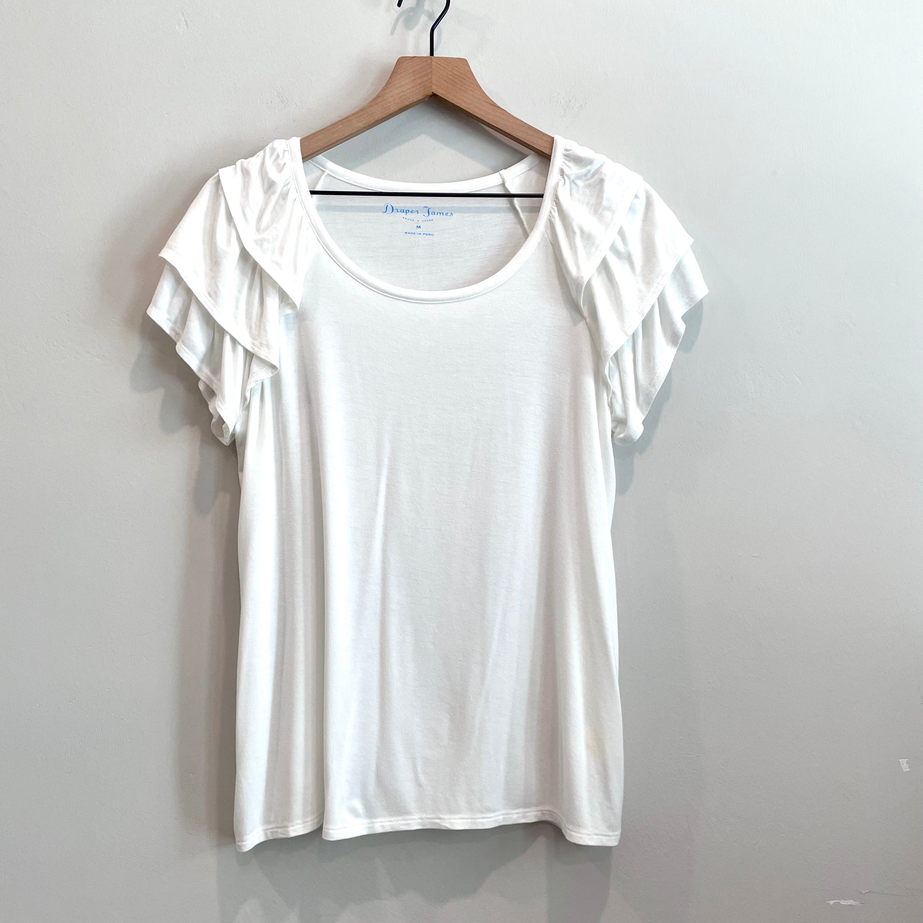 Tiered Ruffle Sleeve Tee