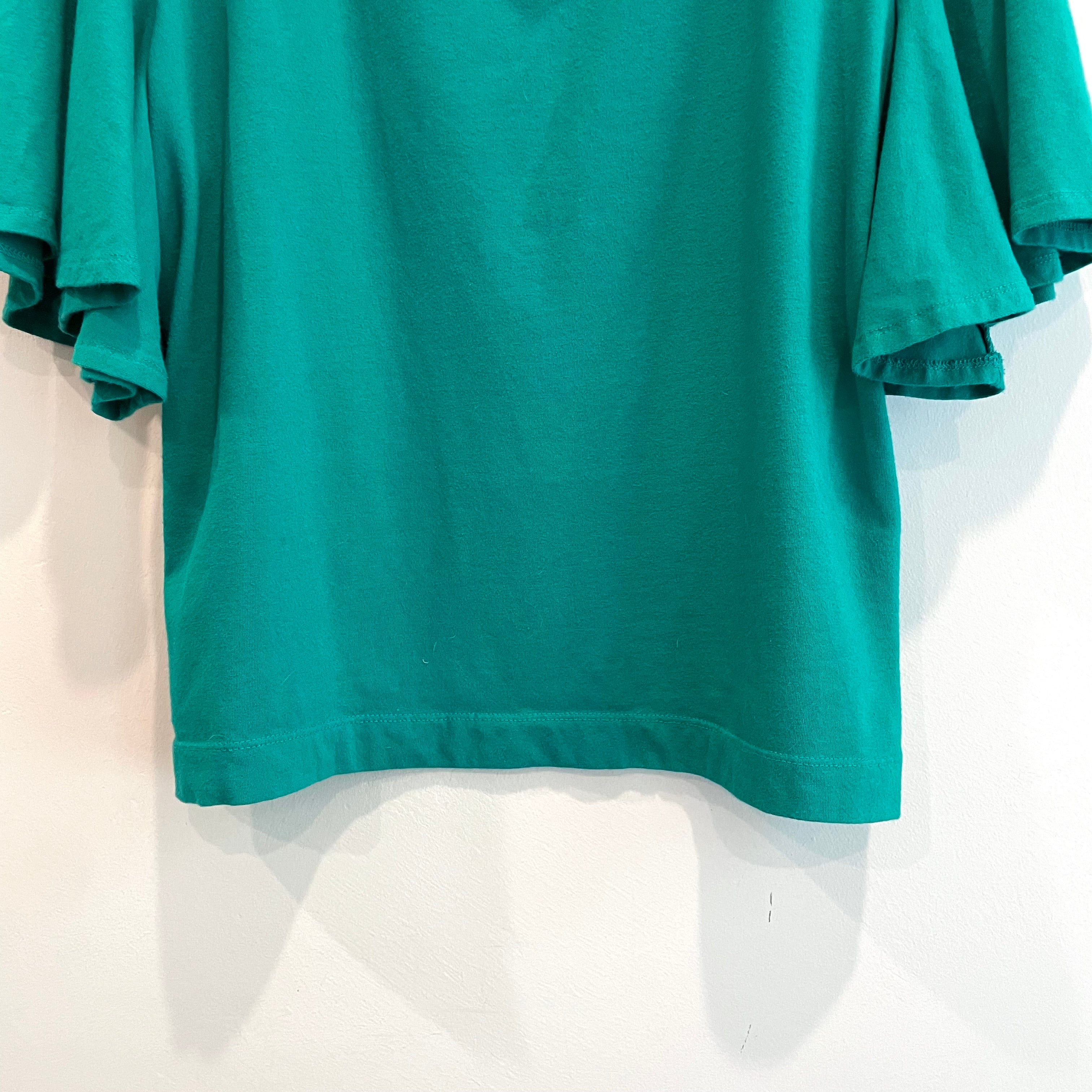 Ruffle Short Sleeve Tee