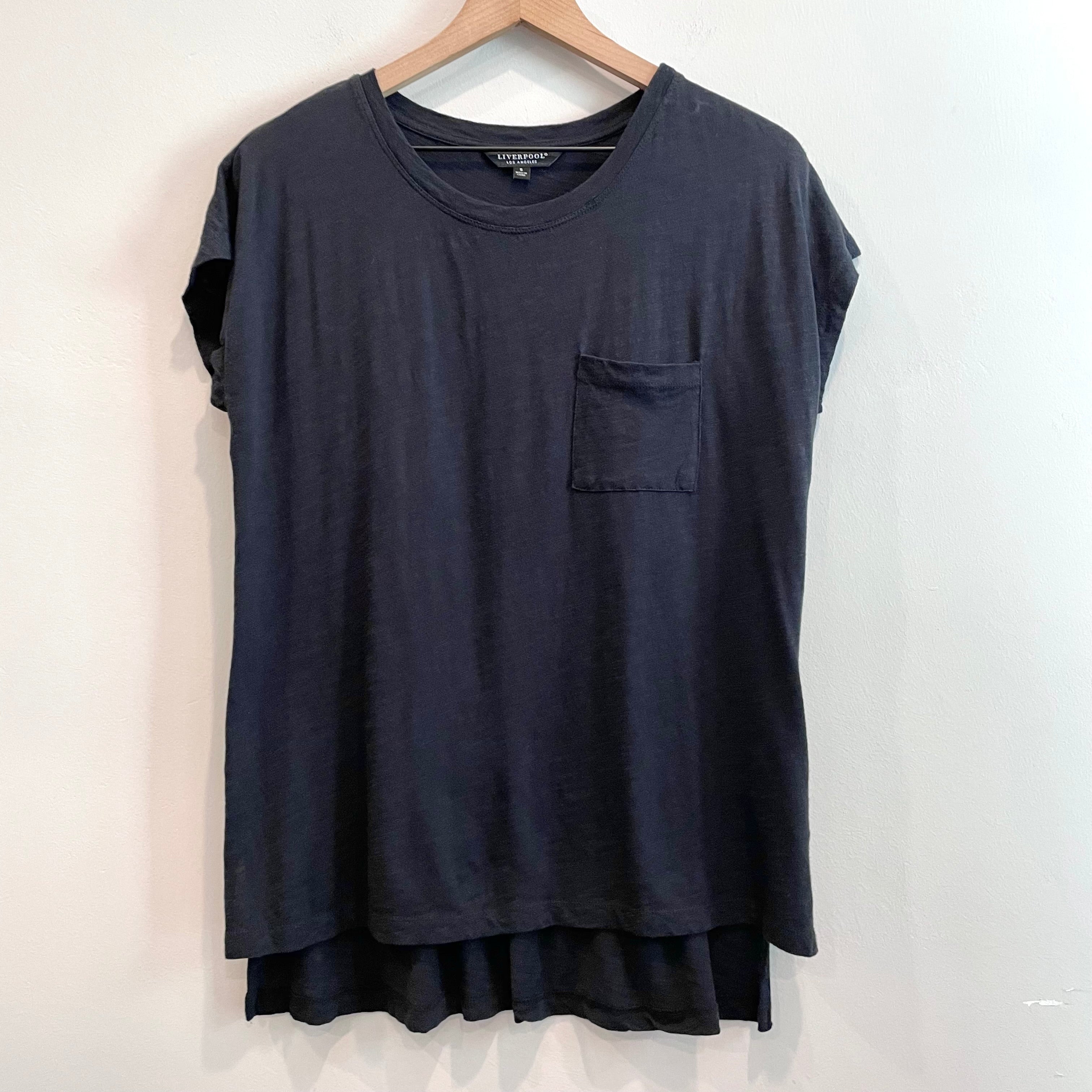 Cap Sleeve Pocket Tee