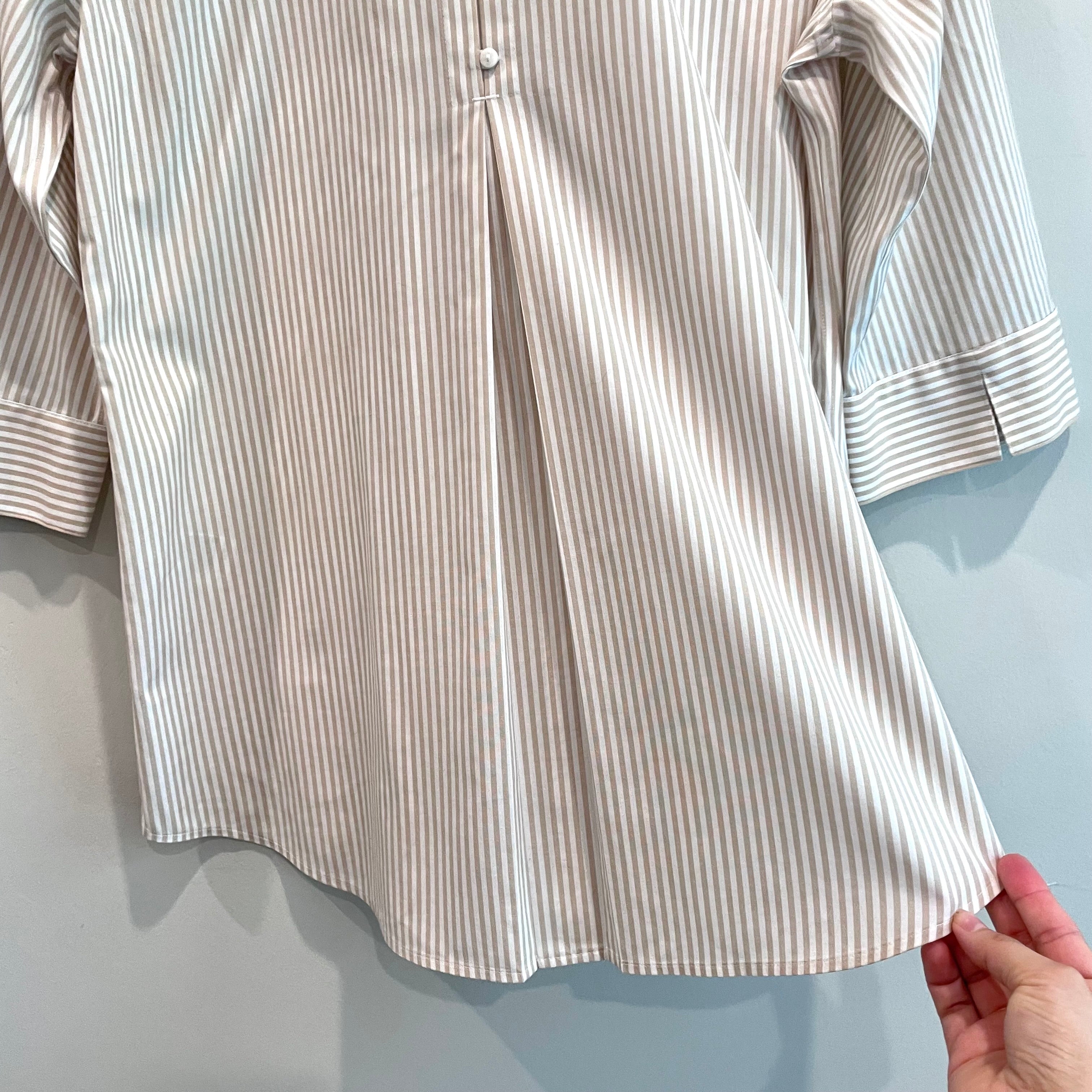 Striped Button Back Shirt