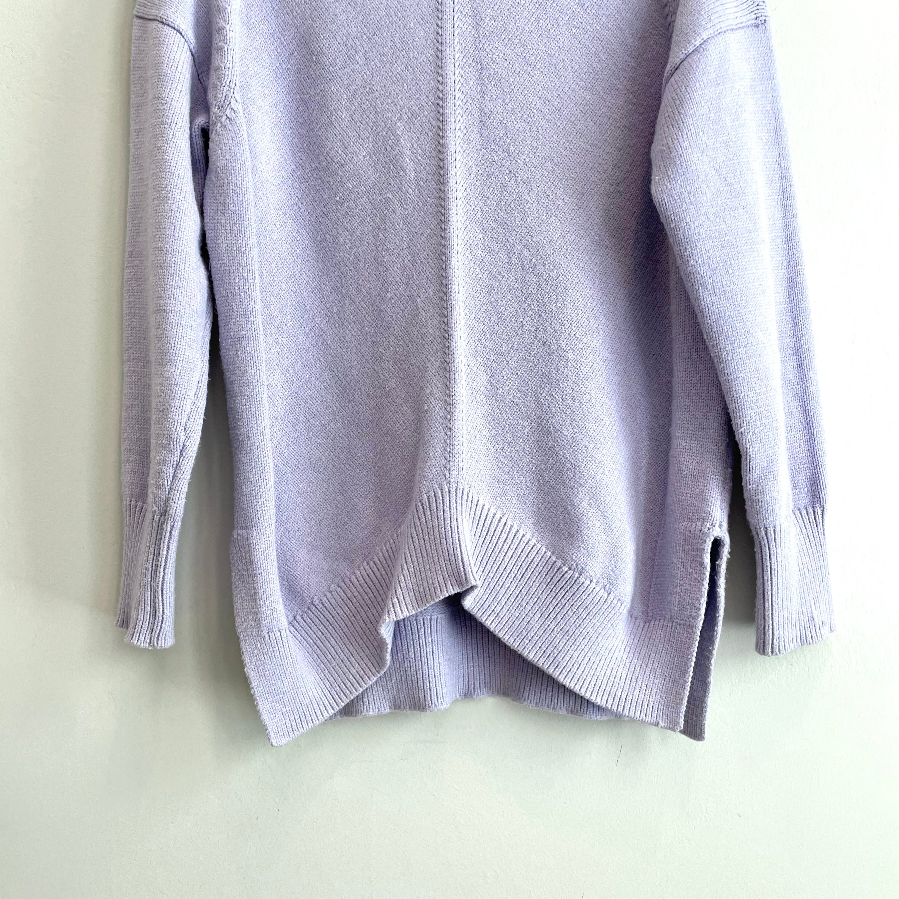 Mock Neck Tunic Sweater