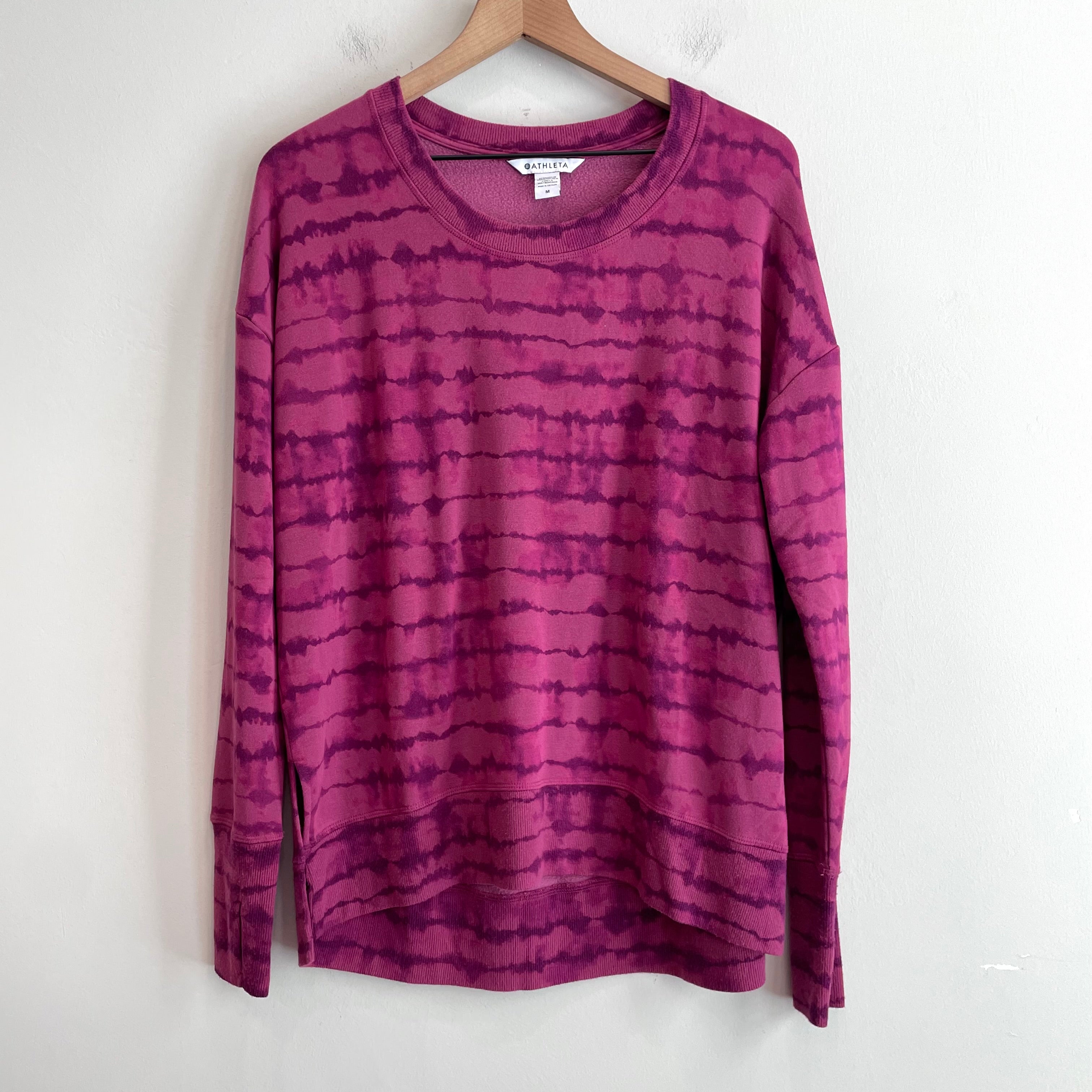 Striped Dye Sweatshirt