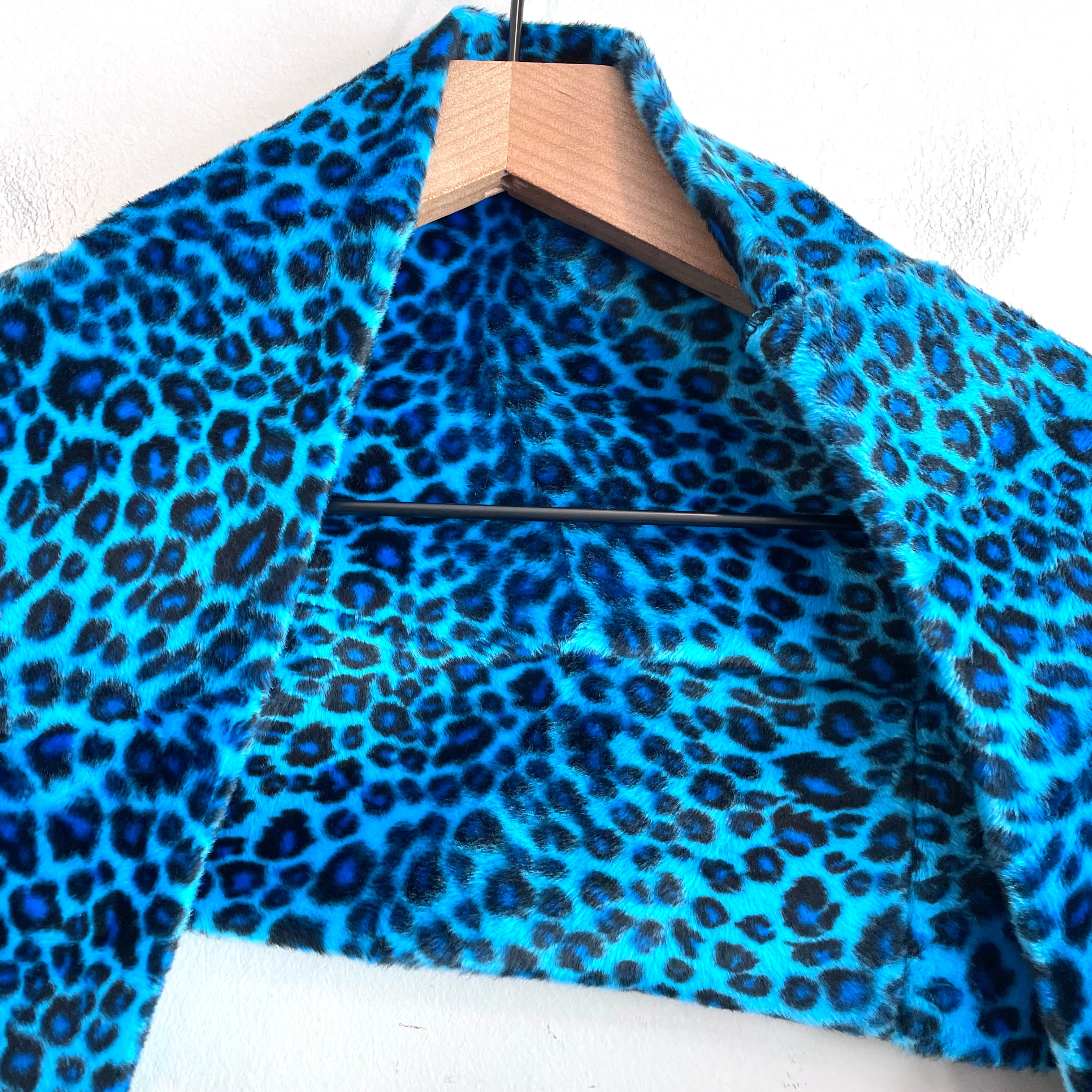 Faux Fur Leopard Infinity Scarf