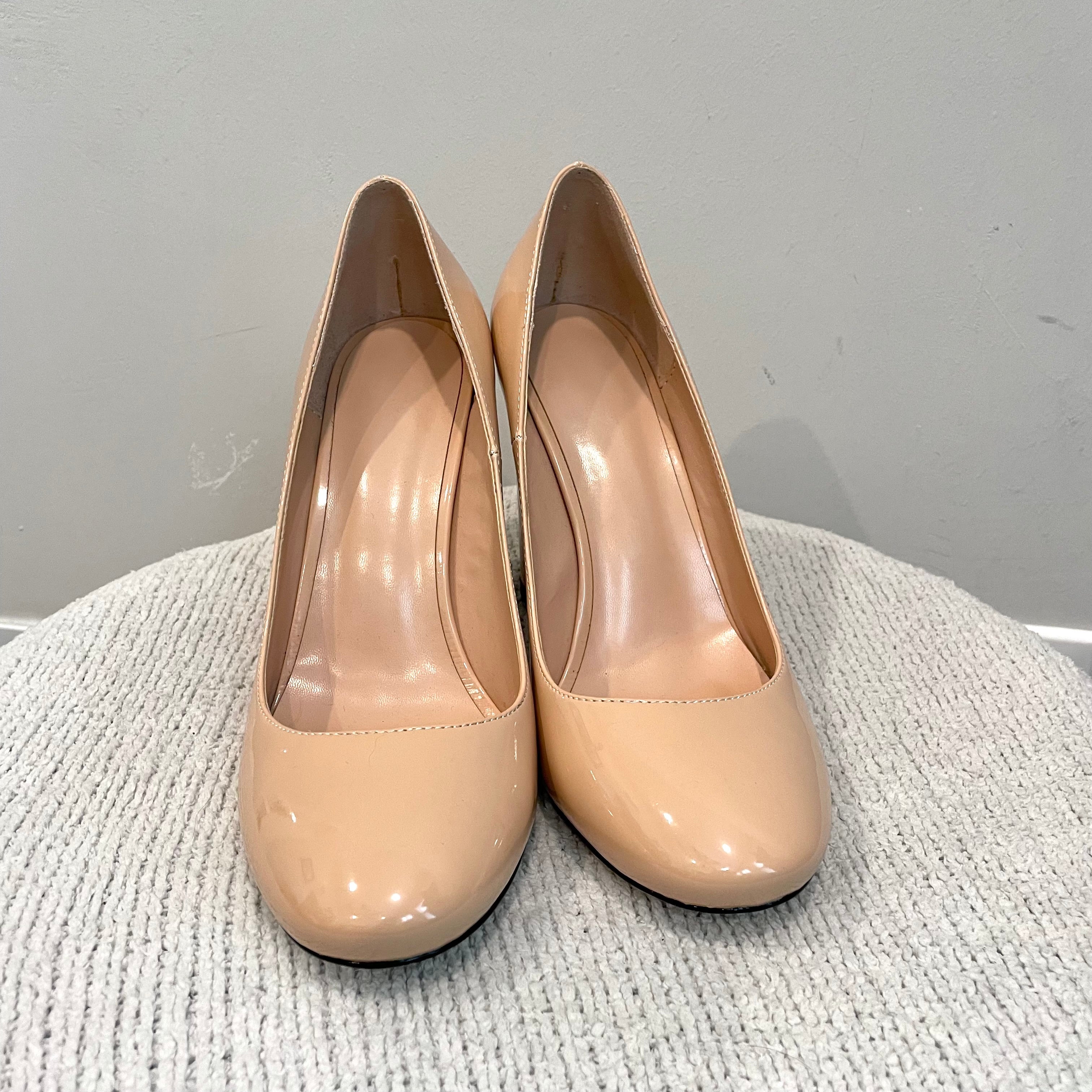 Patent Faux Leather Pump