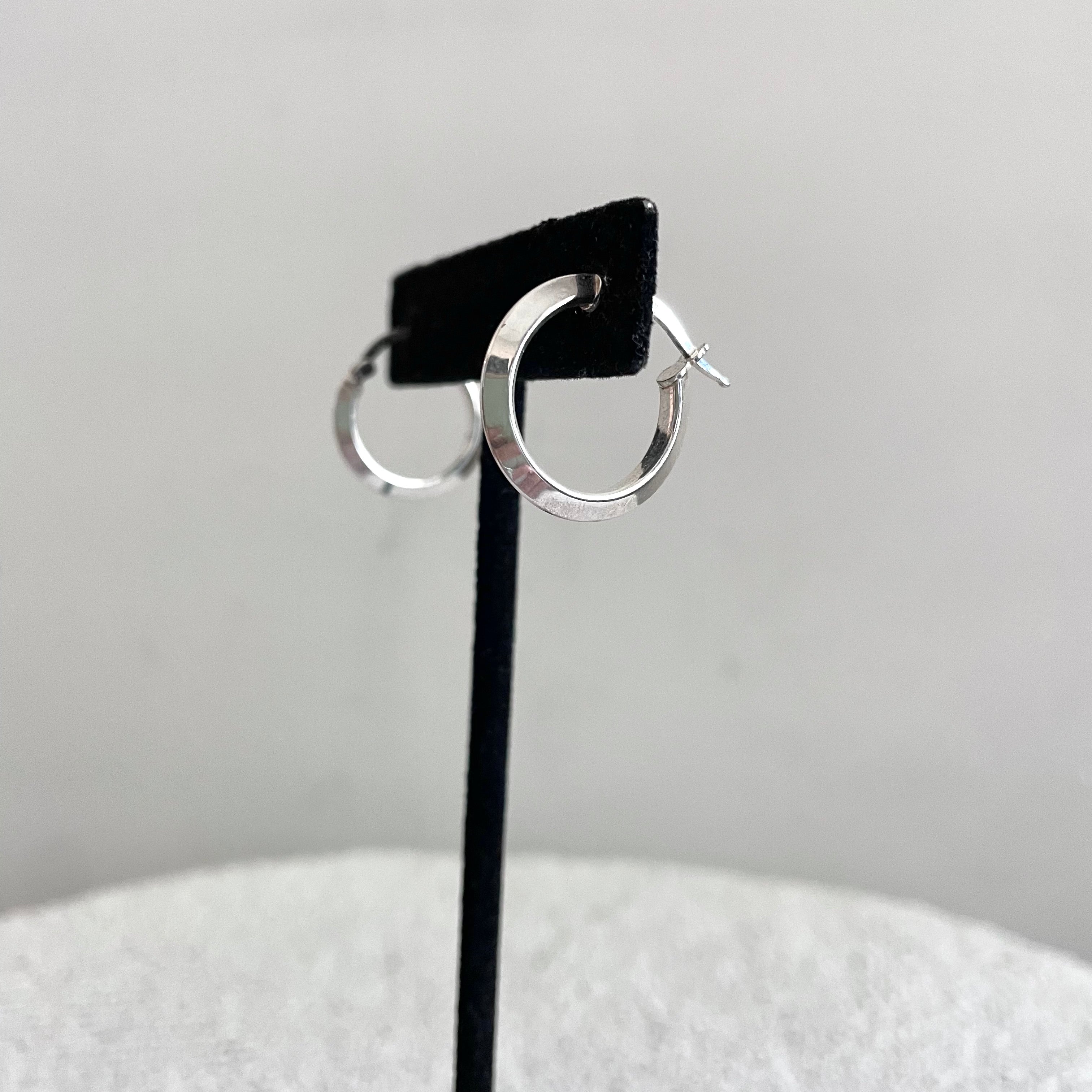 925 Silver Hoop Earrings