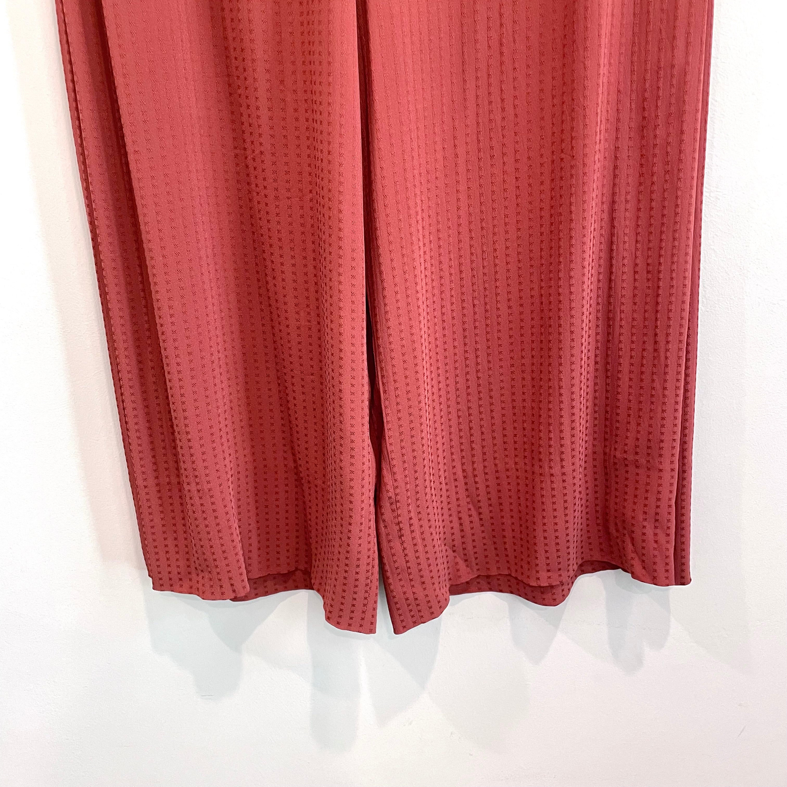 Wide Leg Crop Culotte Pants