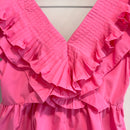 Ruffle Pleated Peplum Top-10