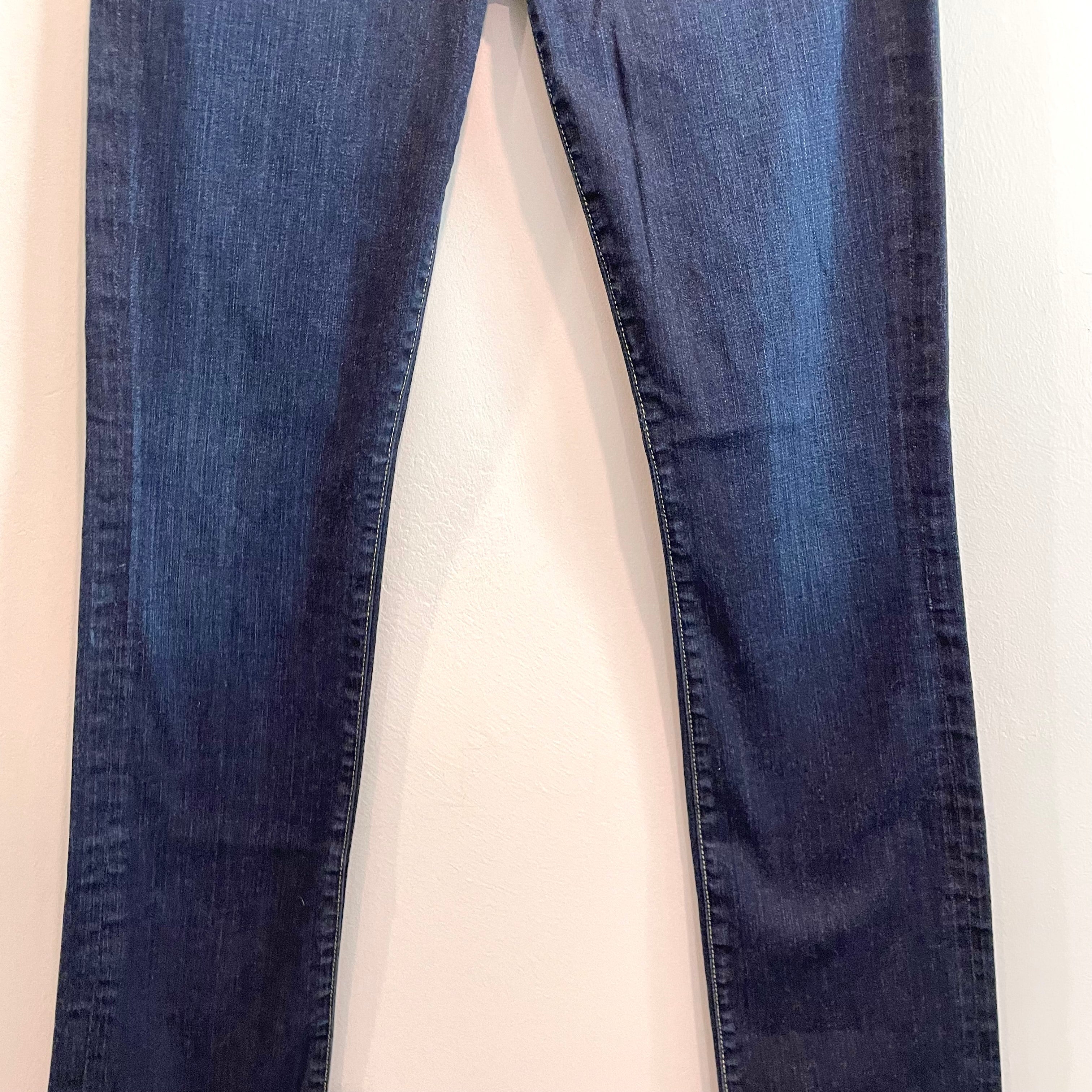 Low Rise Straight Leg Jeans