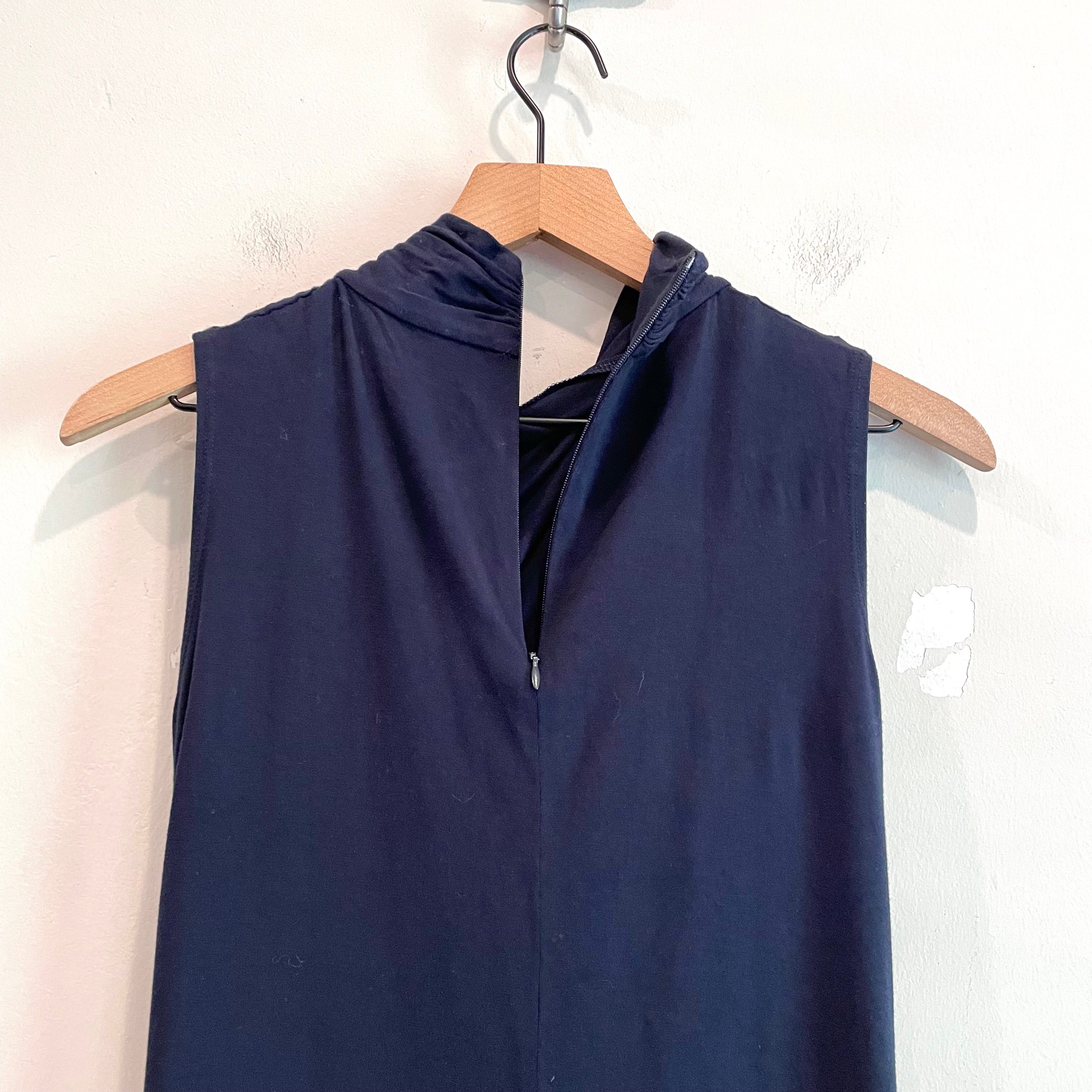 Sleeveless Twist Neck Top