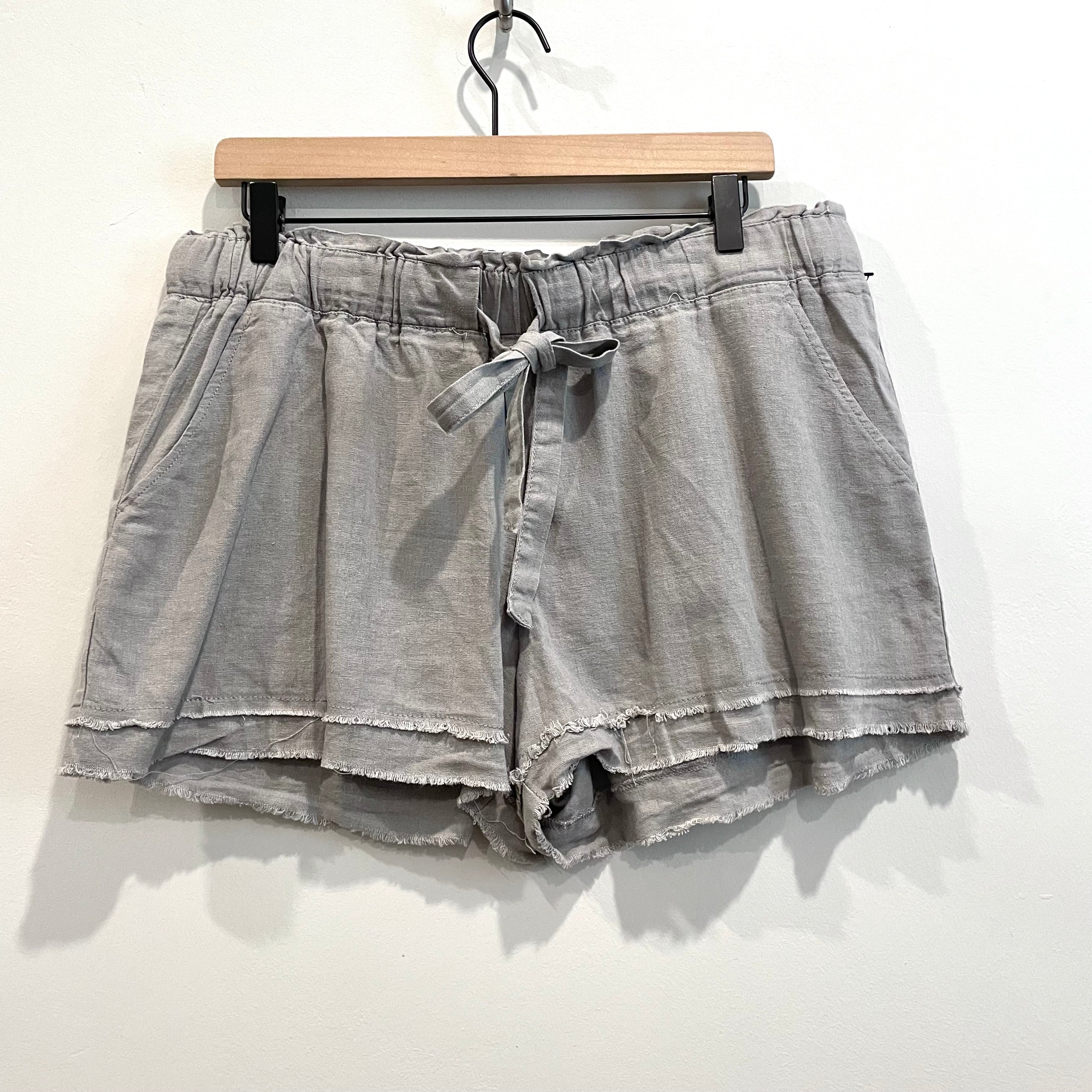 Linen Blend Shorts