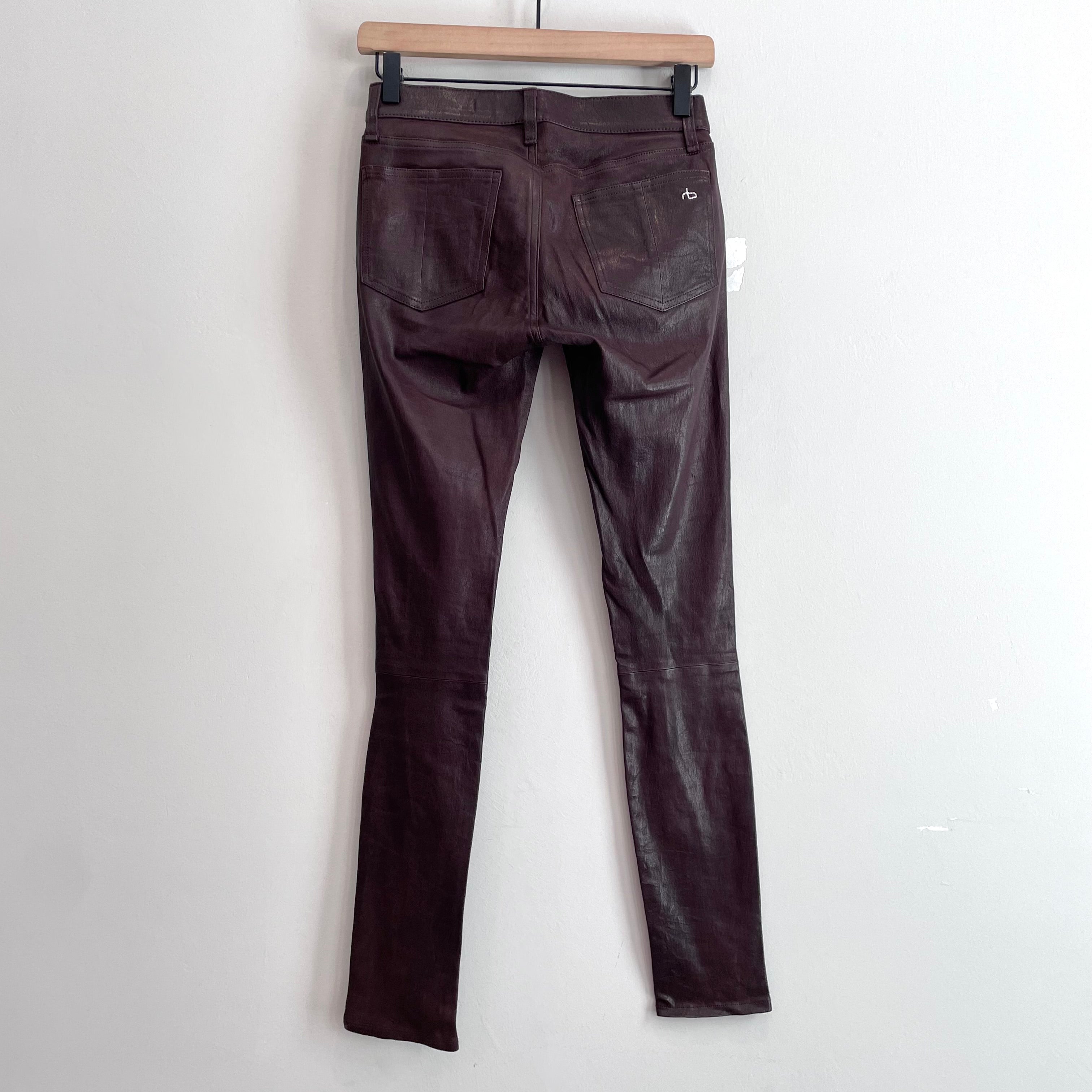 Leather Skinny Pants