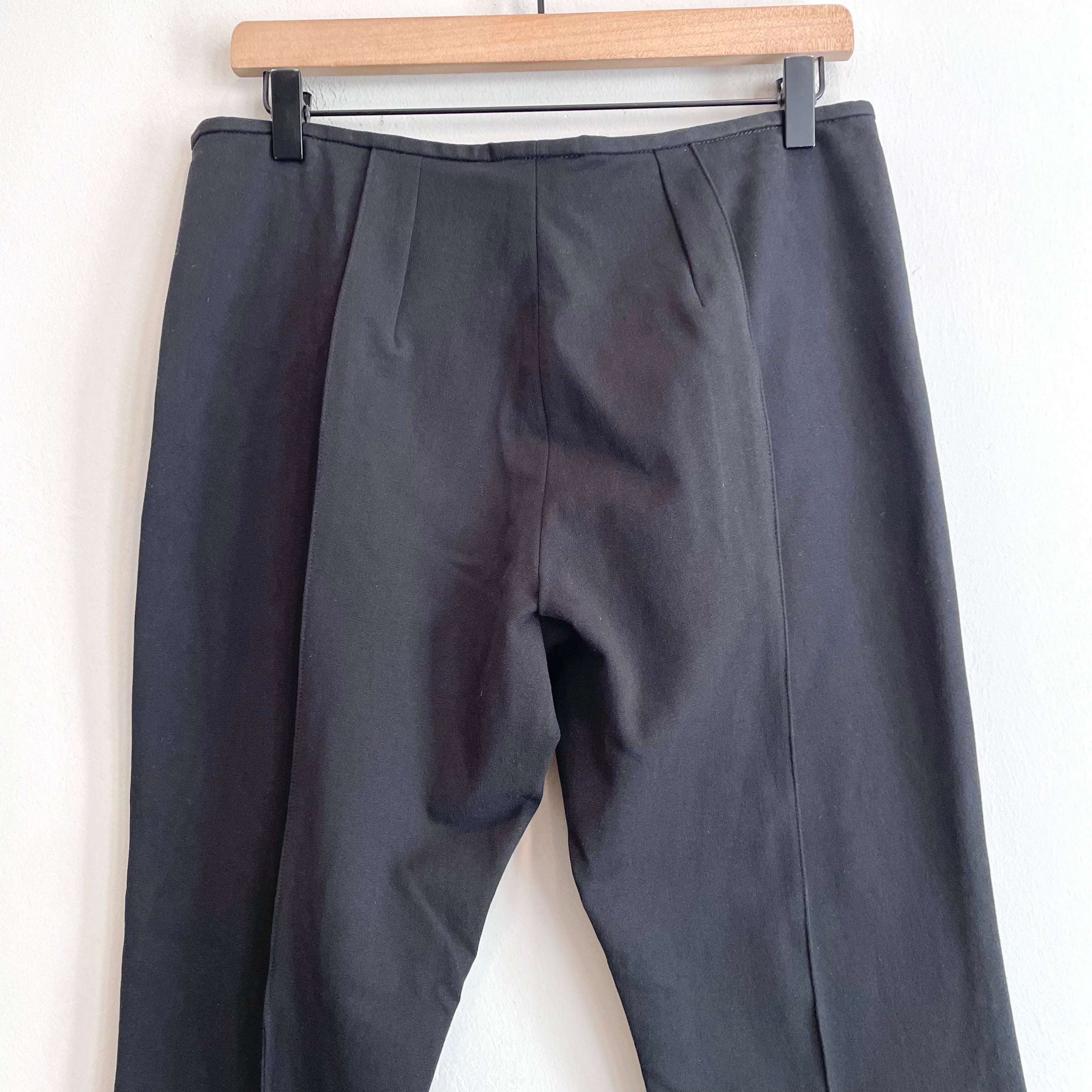 Front Seam Flare Leg Pants