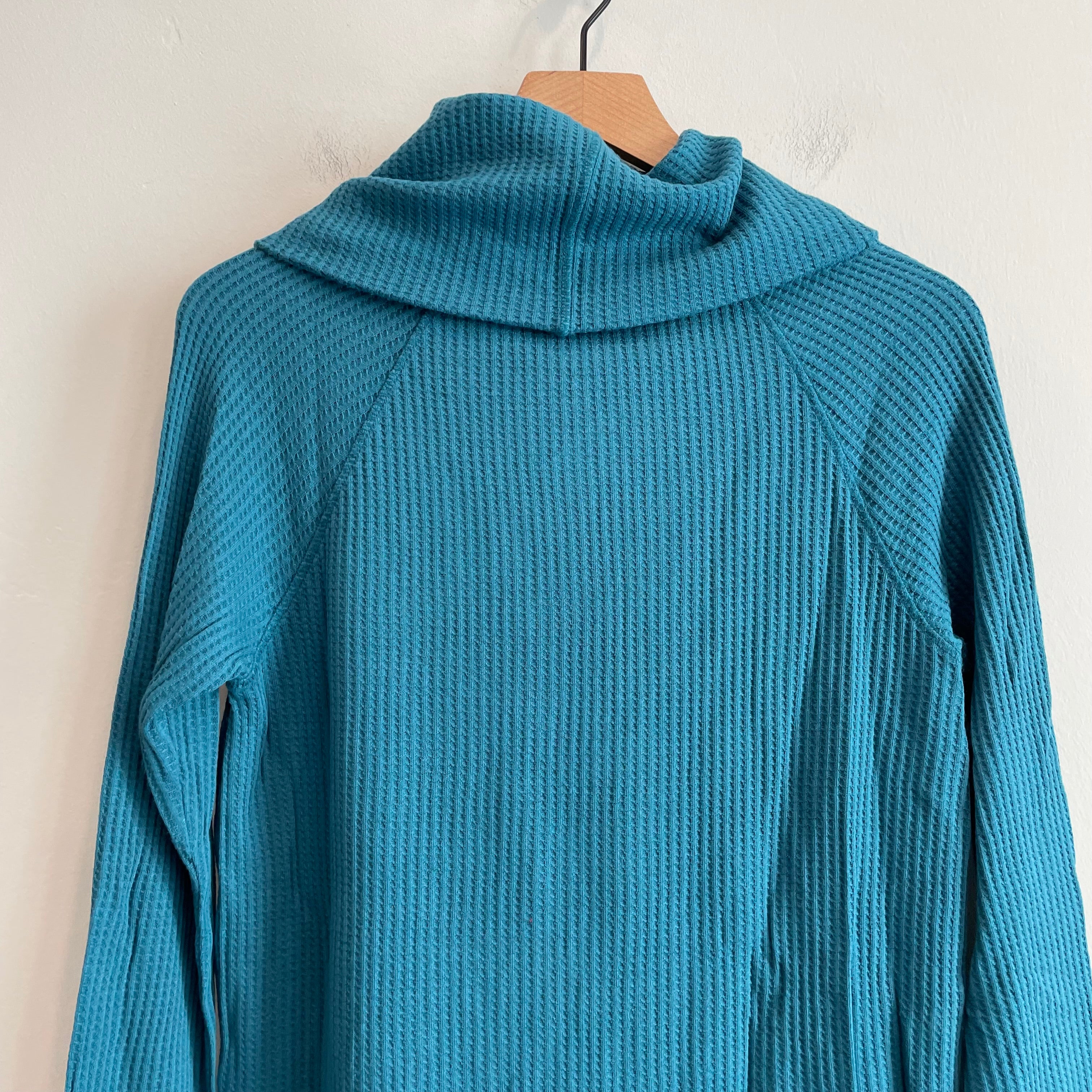 Thermal Cowl Neck Sweater