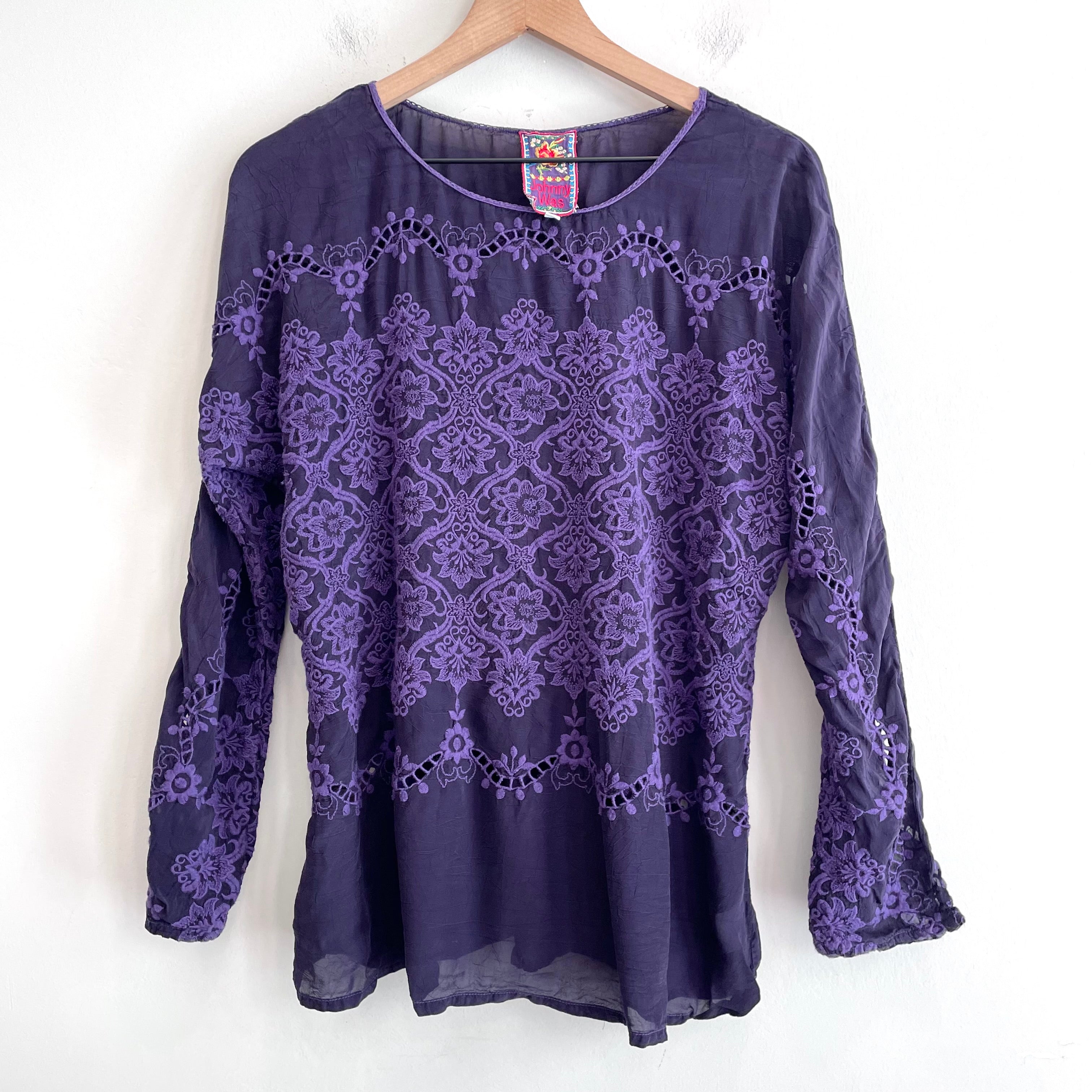 Dolman Embroidered Top