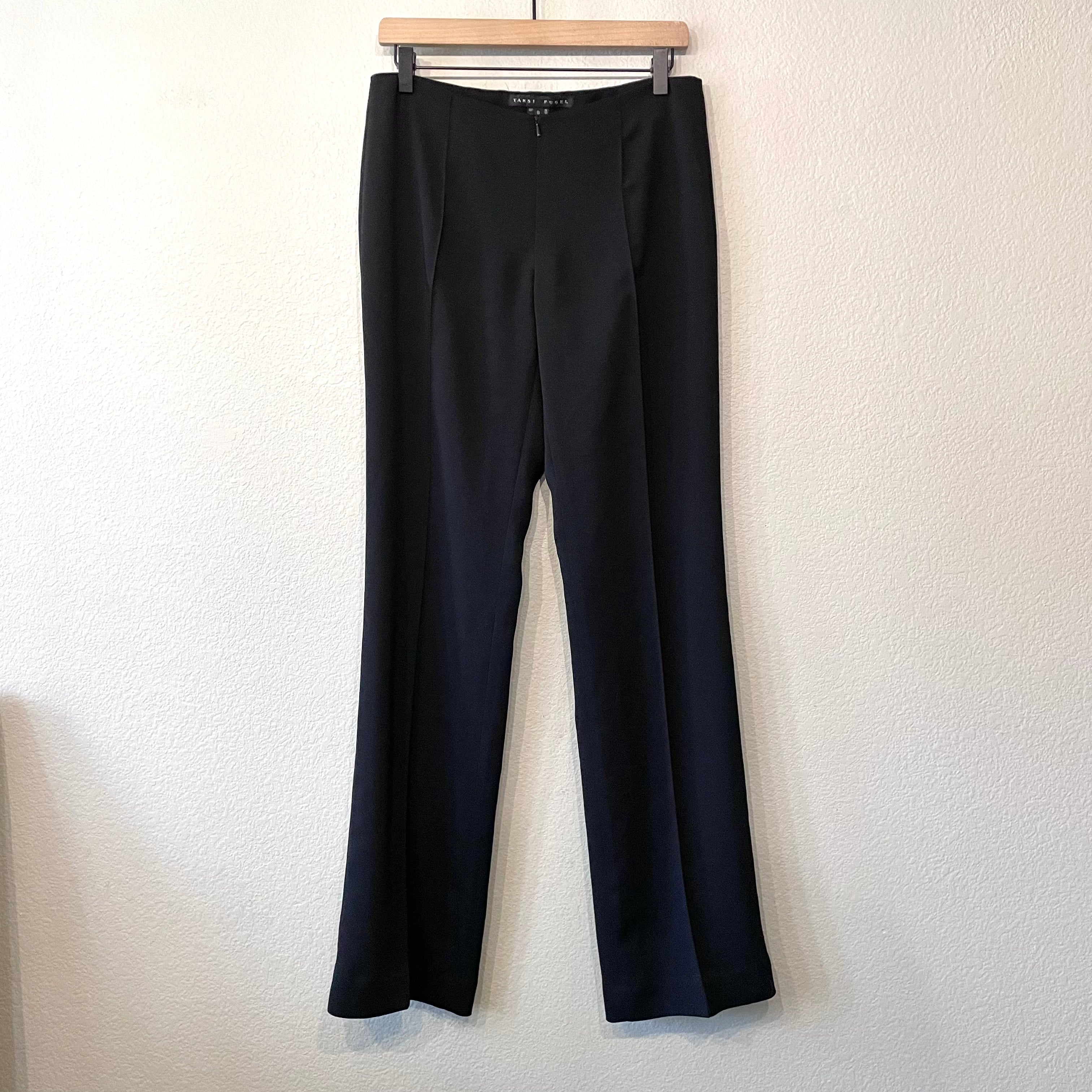 Front Pleat Straight Dress Pants