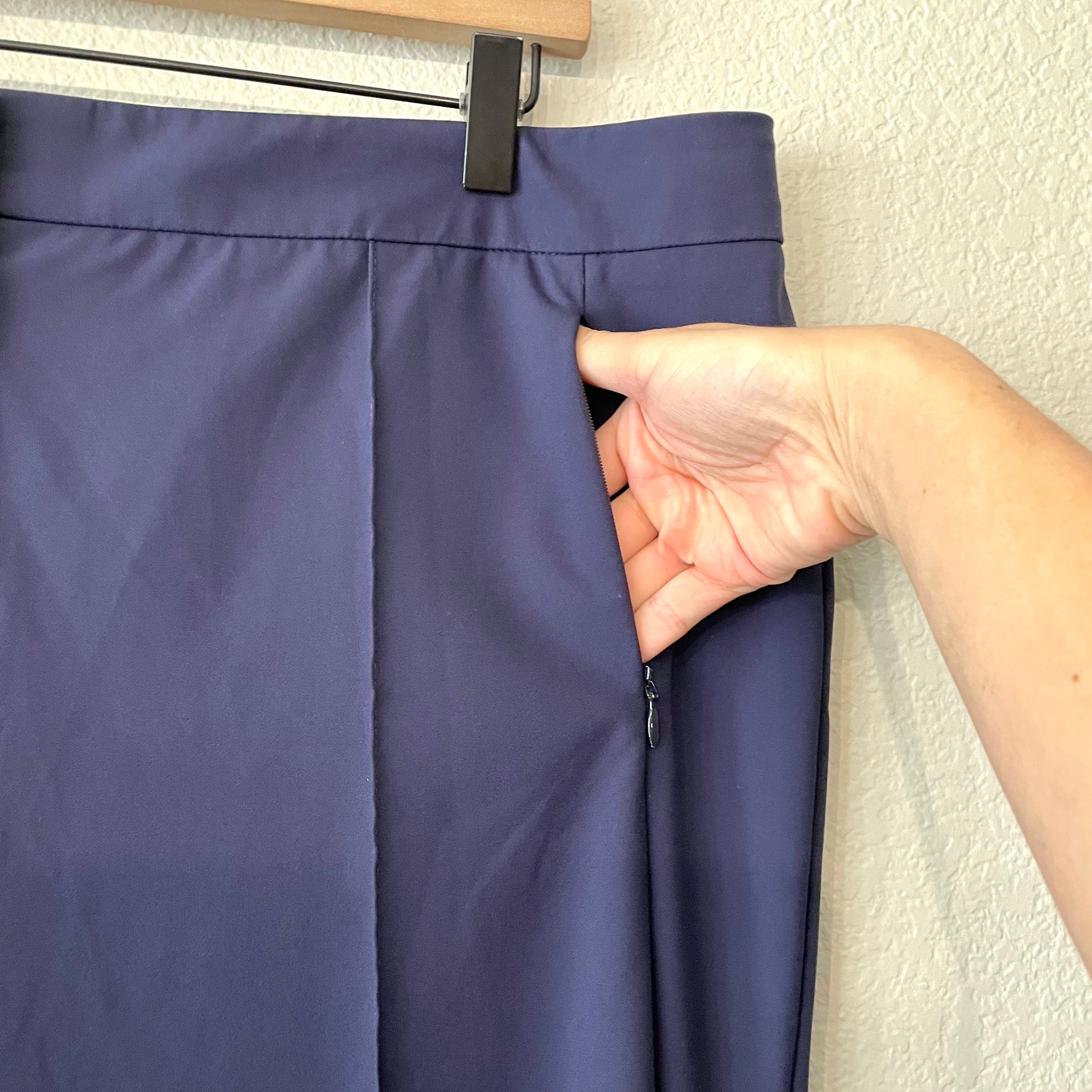 Front Seam Pleated Dress Pants