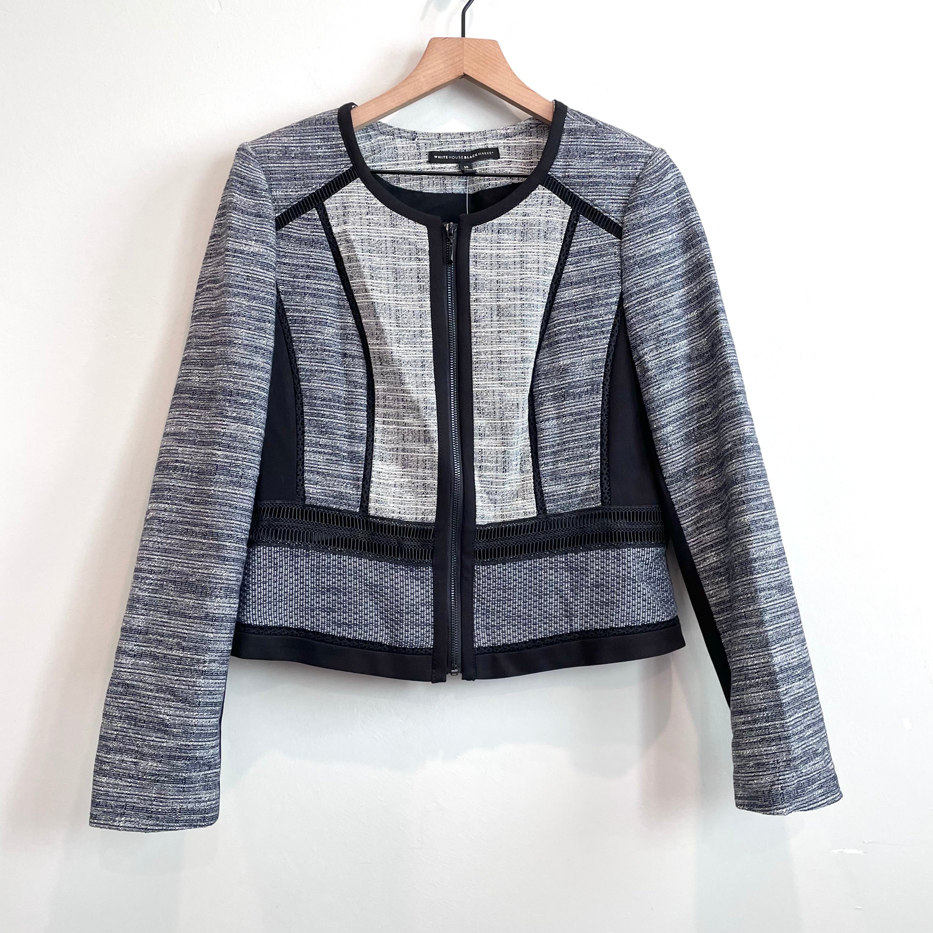 Multi Tweed Blazer Jacket