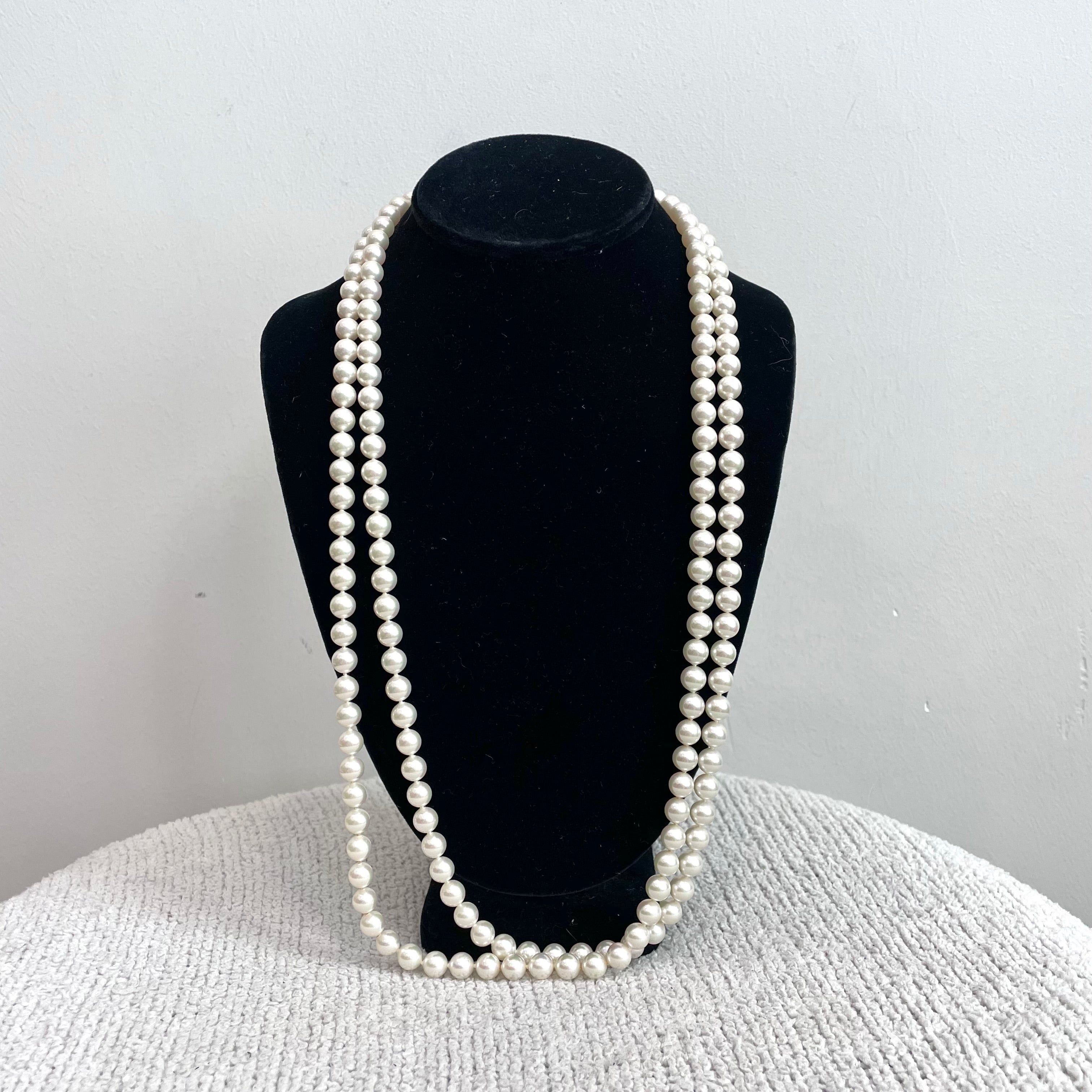 Faux Pearl Necklace