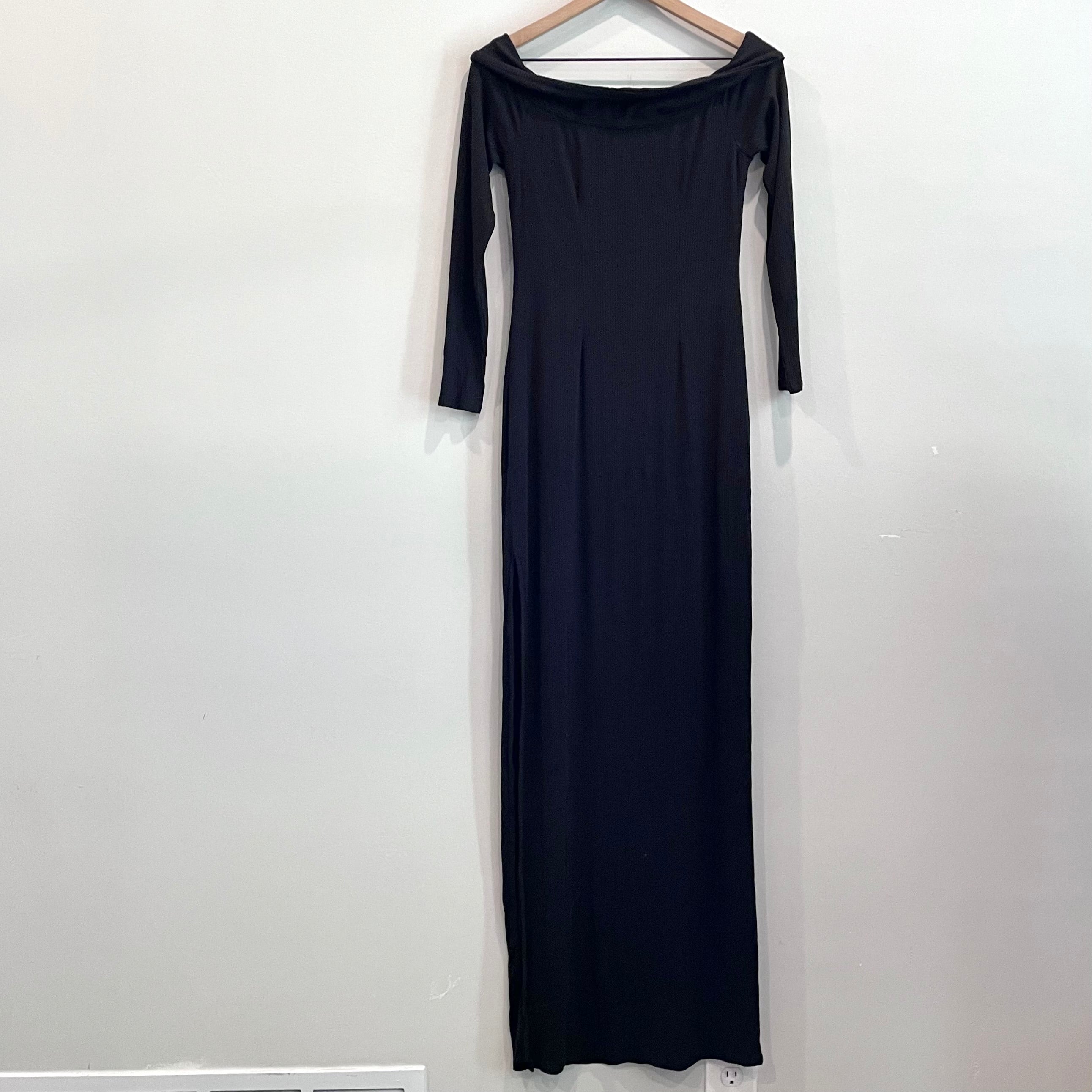 Ribbed Maxi Dress