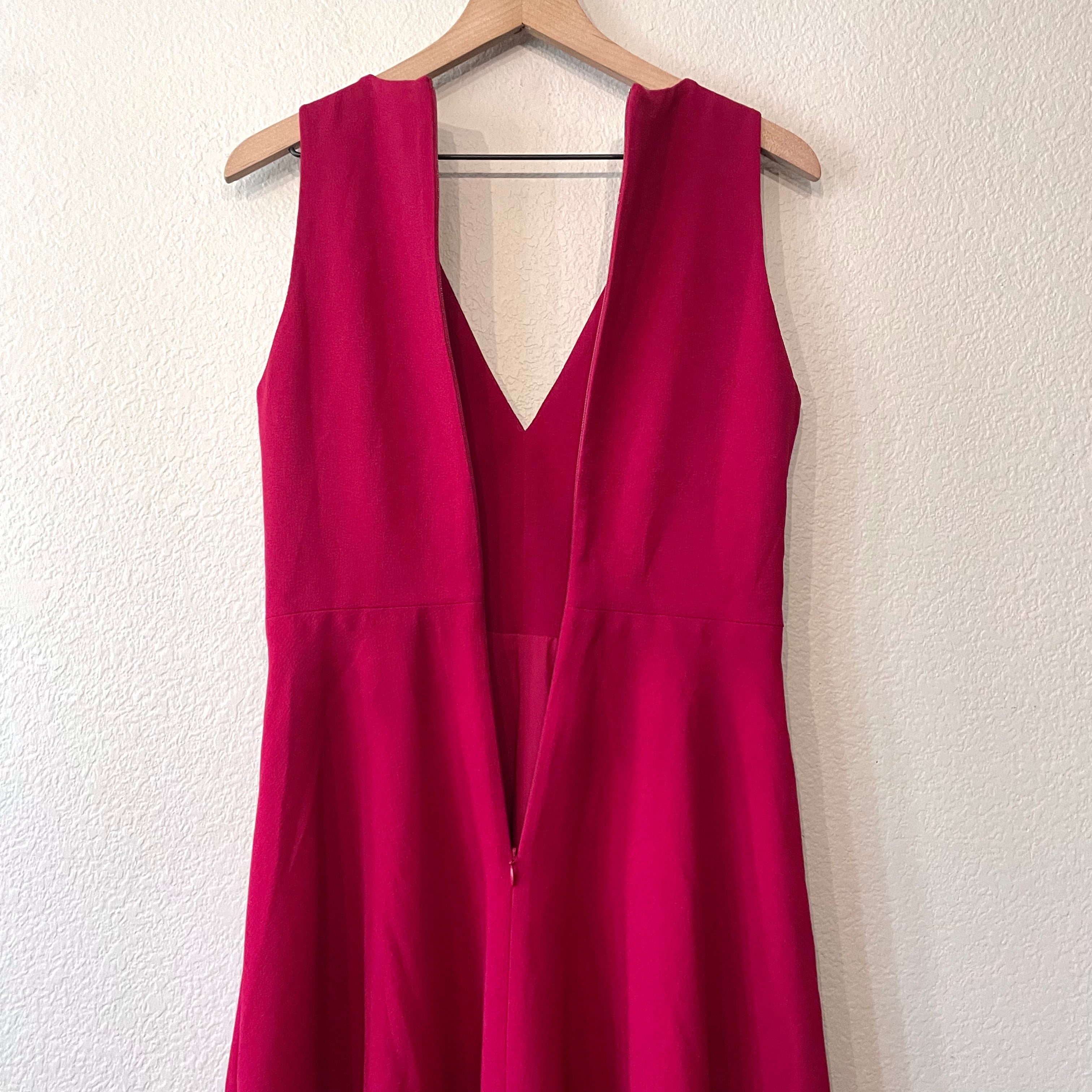 Sleeveless V-Neck Dress