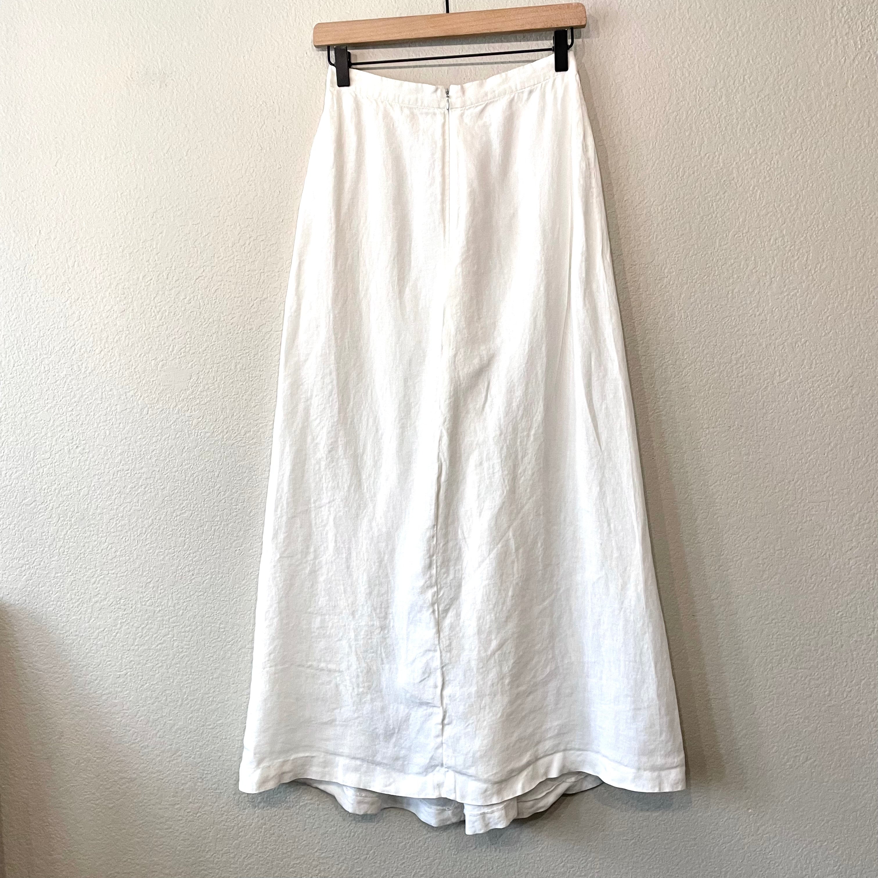 Linen Maxi Skirt