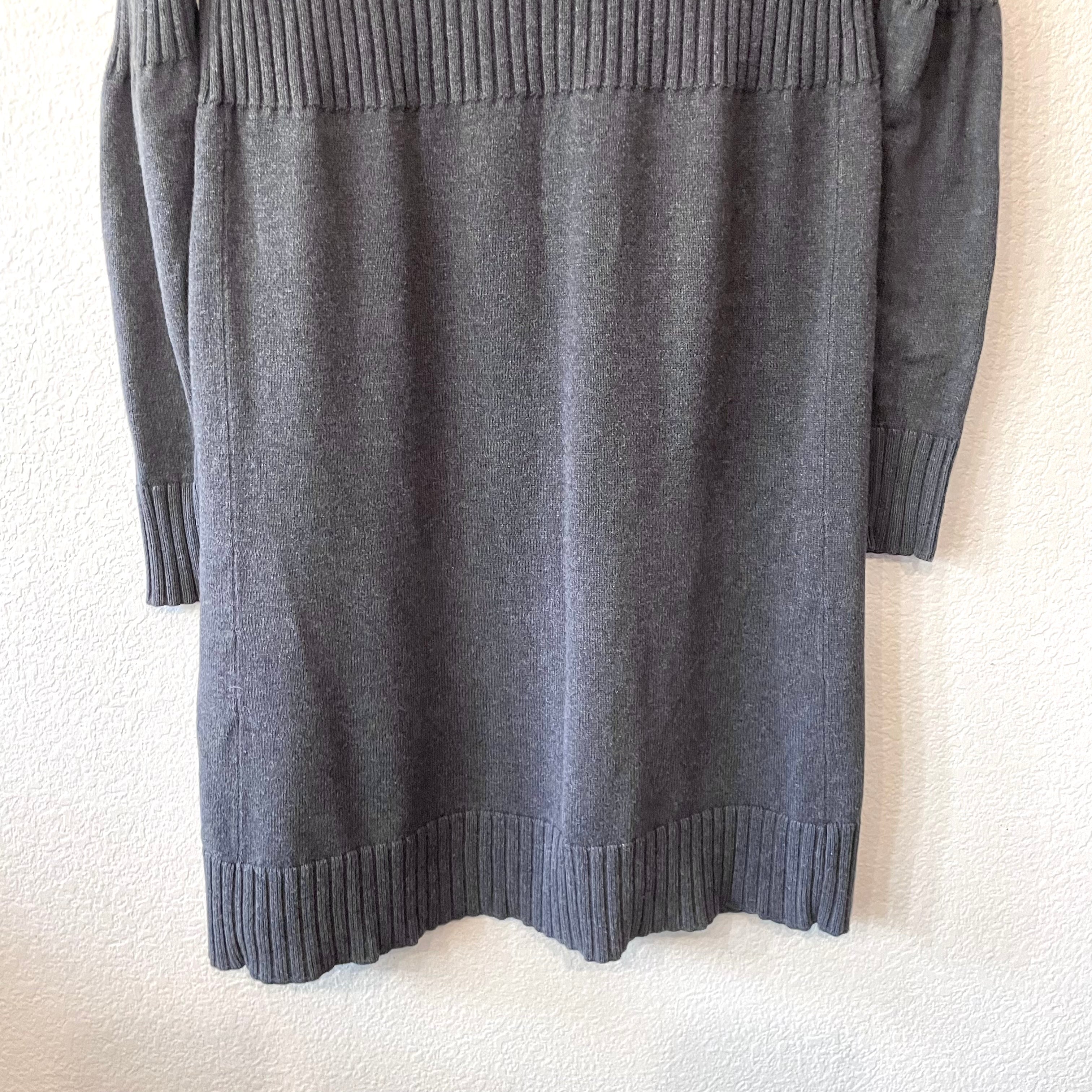 Open Mid-Length Cardigan